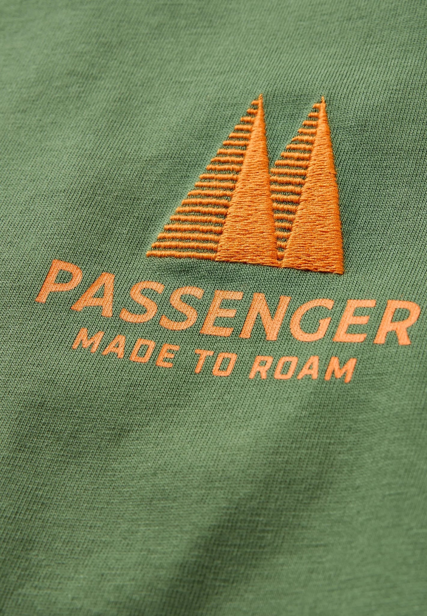 PASSENGER - Trees Organic Cotton T-Shirt - Wild Green - BACKYARD