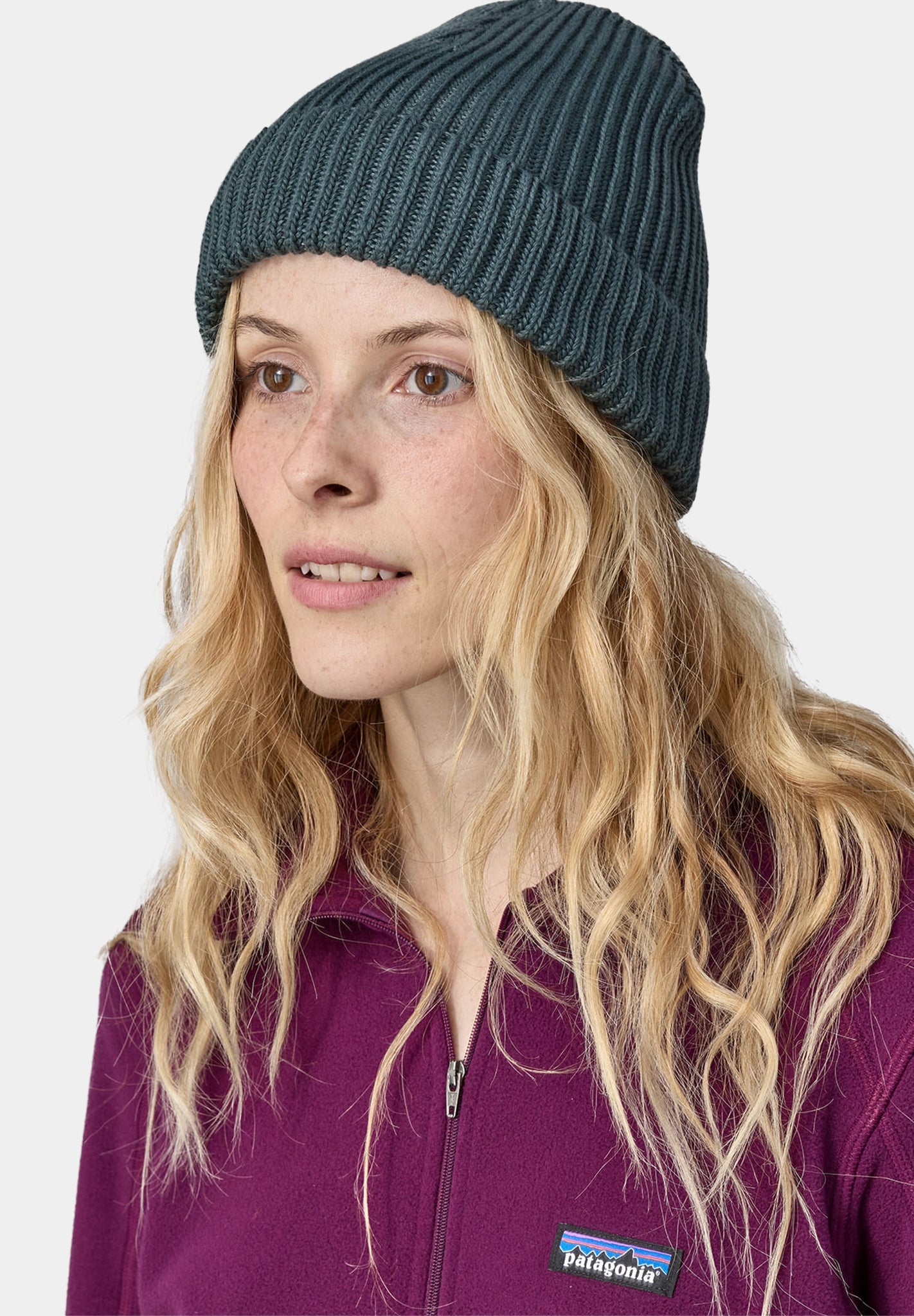 PATAGONIA - Fishermans Rolled Beanie - Nouveau Green - BACKYARD
