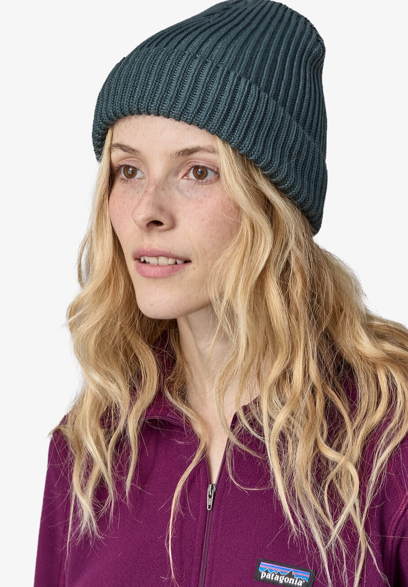 PATAGONIA - Fishermans Rolled Beanie - Madder Red - BACKYARD