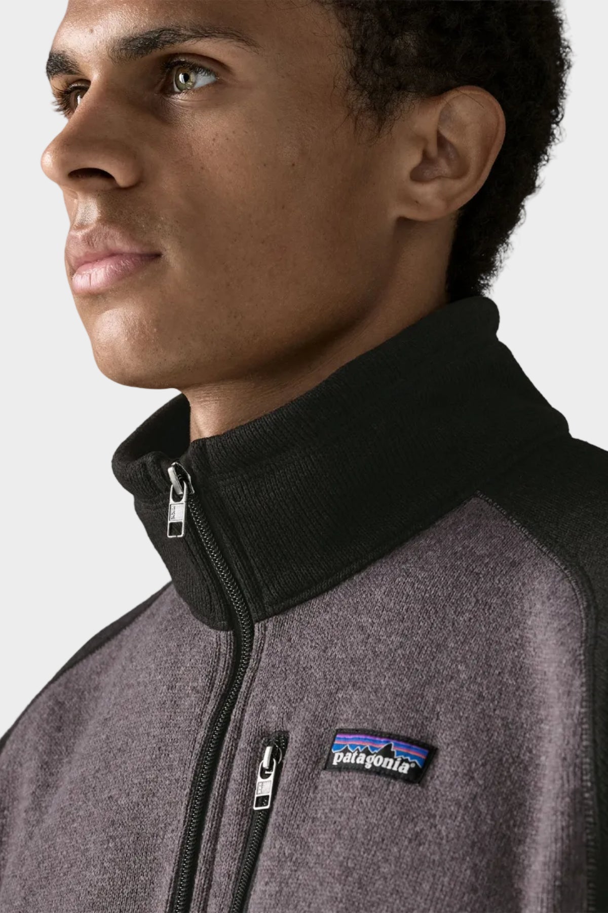 PATAGONIA-Men's Better Sweater 1/4 Zip-May Grey-BACKYARD