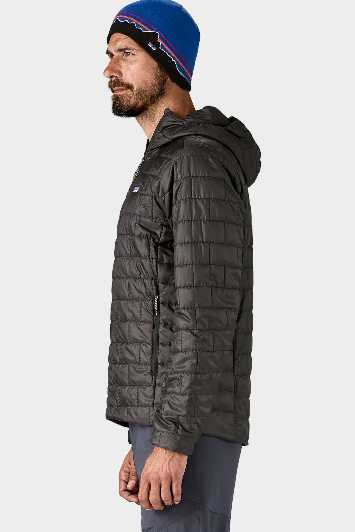 PATAGONIA-Men's Nano Puff Hoody-Black-BACKYARD