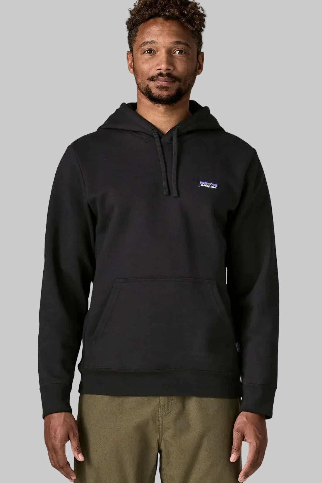 PATAGONIA - Men's P - 6 Label Uprisal Hoody - Black - BACKYARD