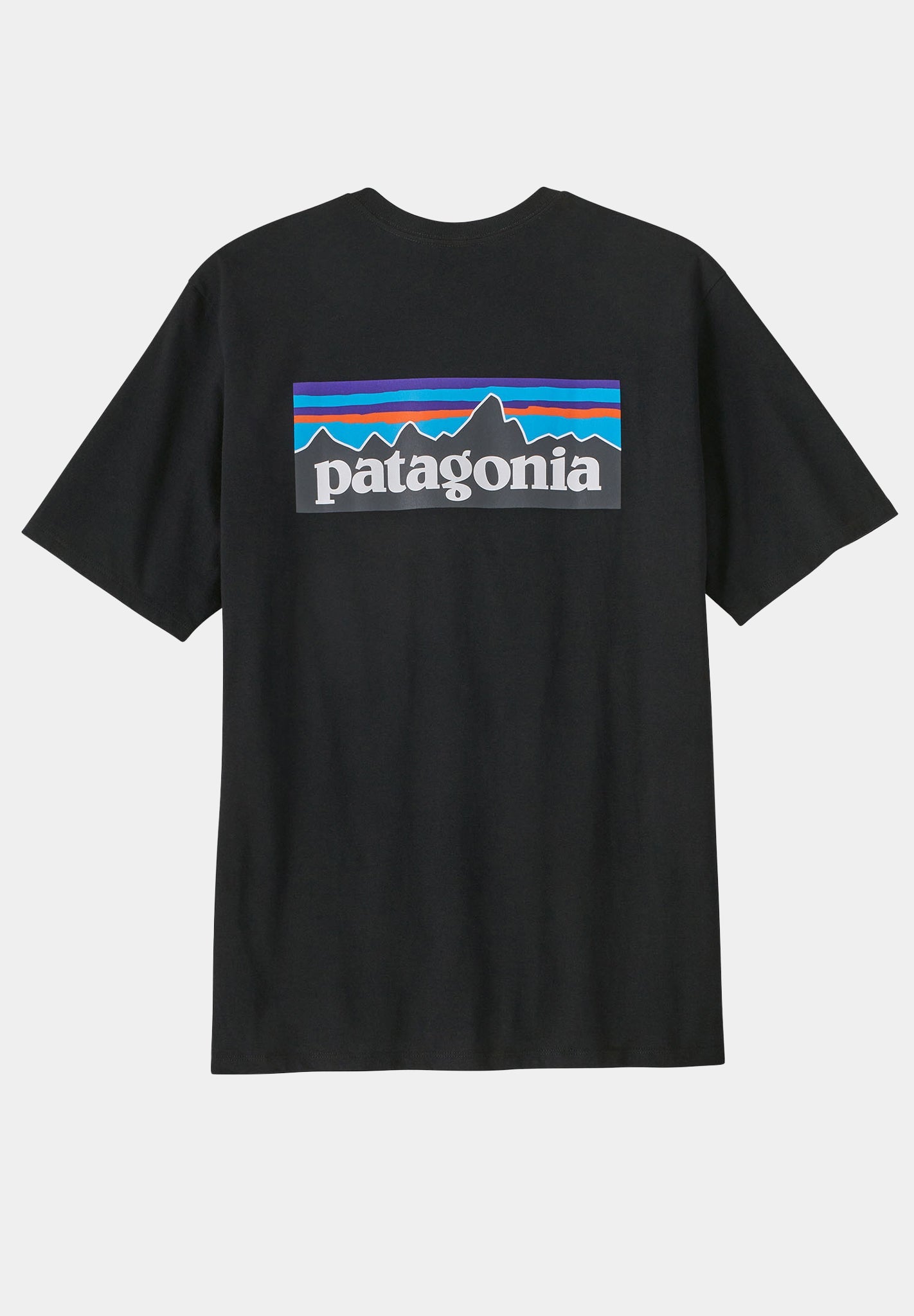 PATAGONIA - Men's P - 6 Logo Responsibili - Tee - Black - BACKYARD