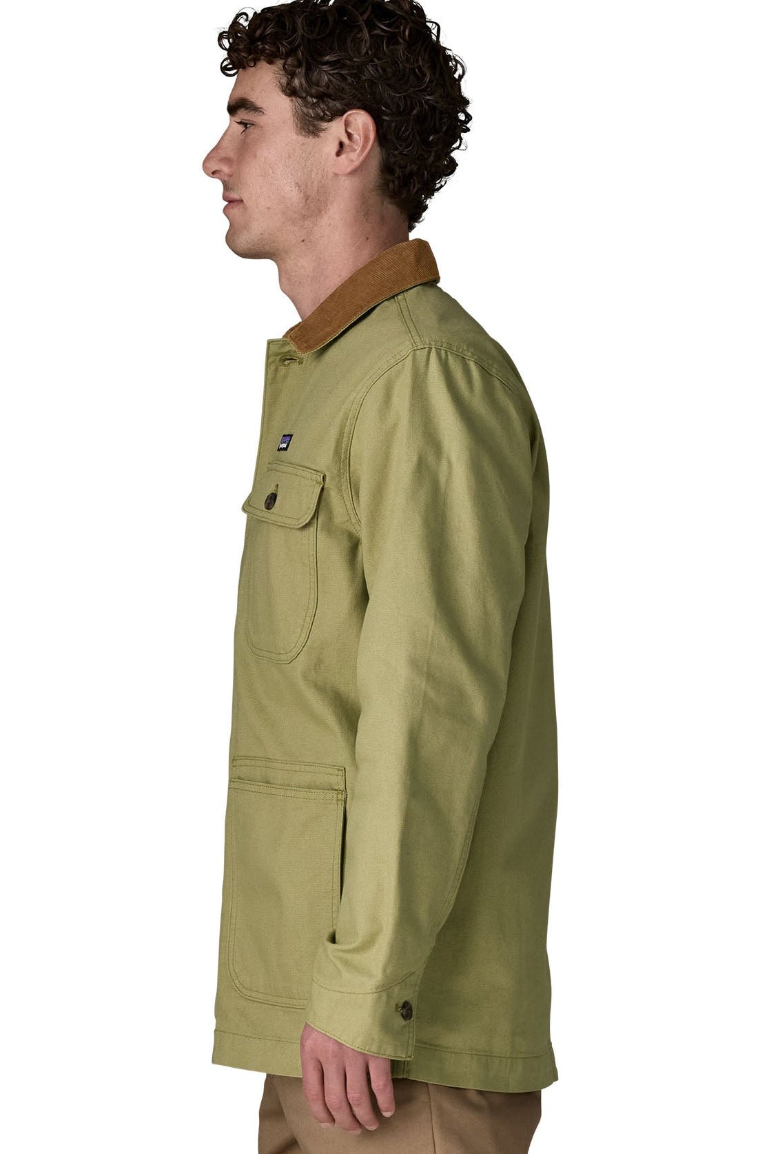 PATAGONIA - Men's Point Reyes Canvas Jacket - Gumtree Green - BACKYARD