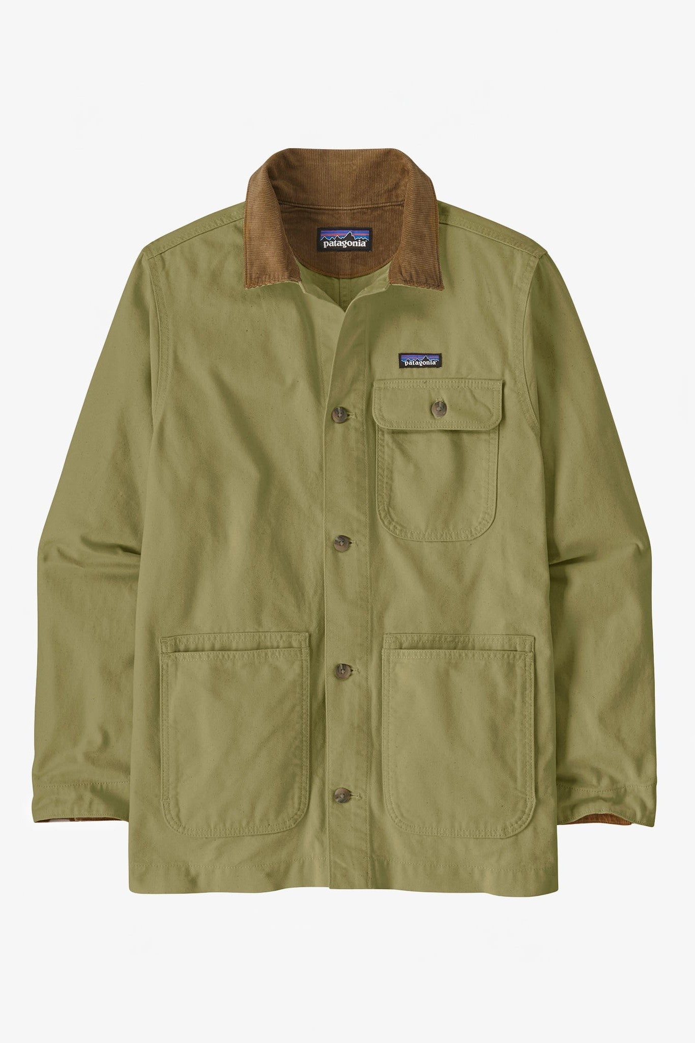 PATAGONIA - Men's Point Reyes Canvas Jacket - Gumtree Green - BACKYARD