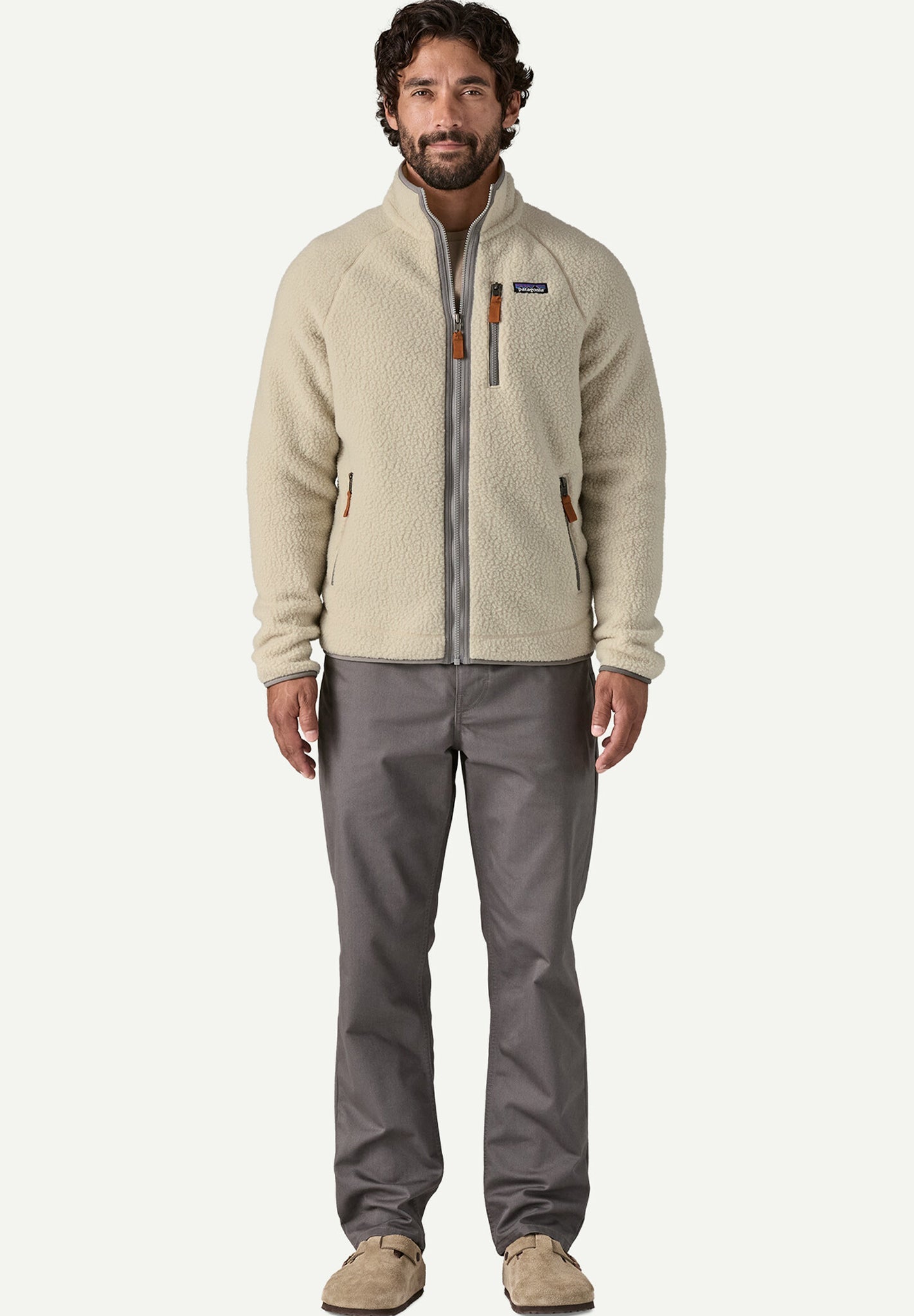 PATAGONIA - Men's Retro Pile Jacket - Pelican - BACKYARD