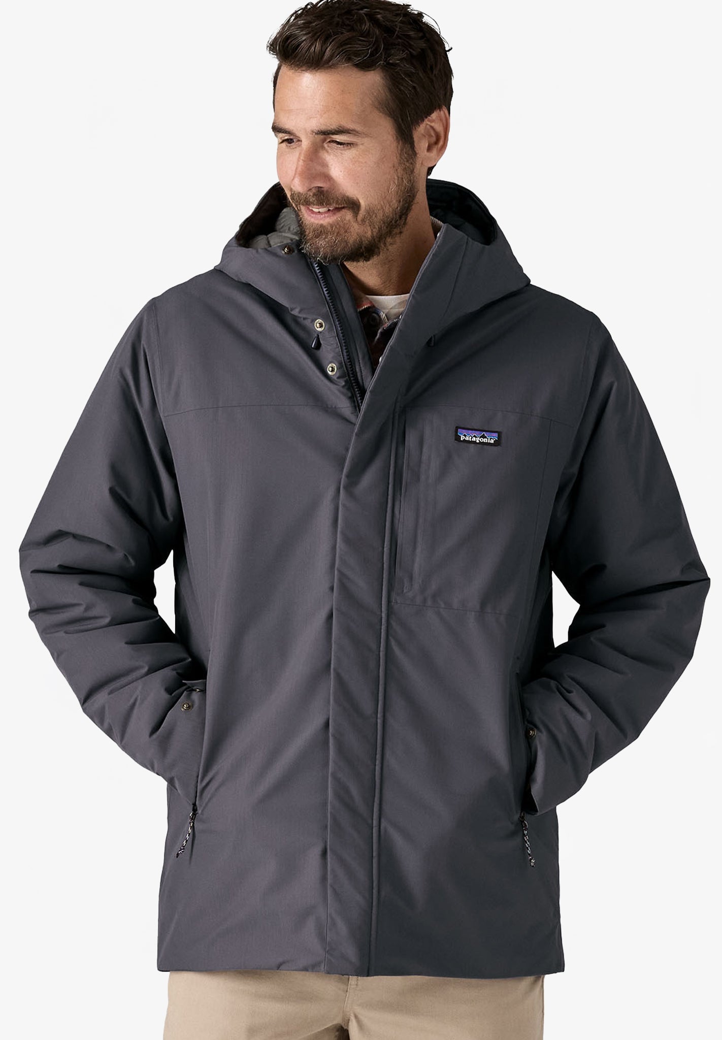 PATAGONIA - Men's Windshadow Parka - Forge Grey - BACKYARD