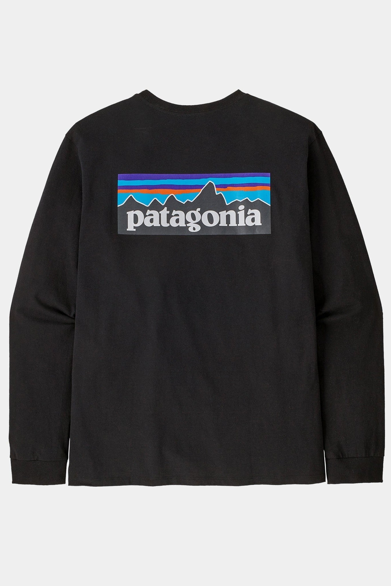 PATAGONIA - Men's Longsleeve P - 6 Logo Responsibili - Tee - Black - BACKYARD