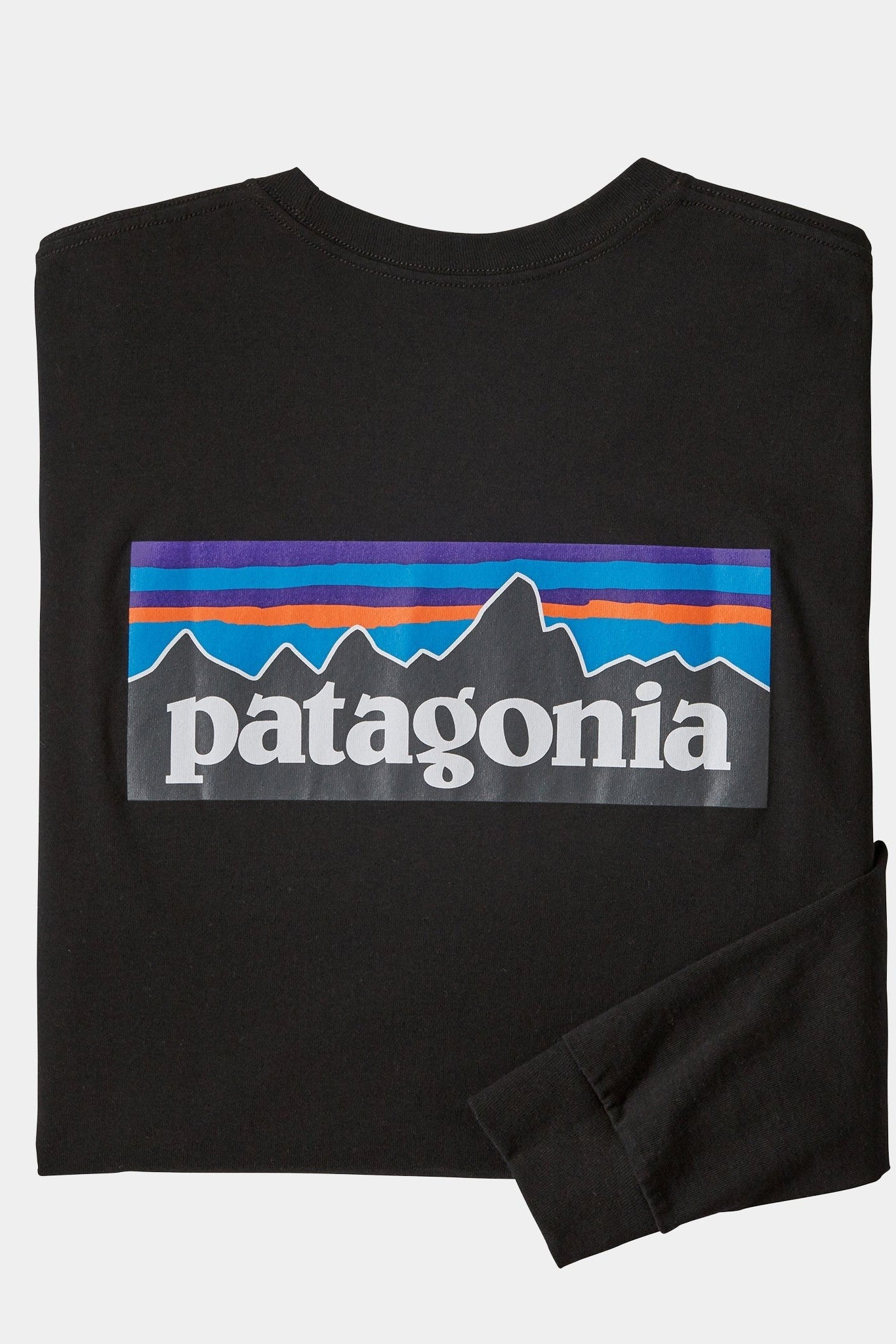 PATAGONIA - Men's Longsleeve P - 6 Logo Responsibili - Tee - Black - BACKYARD