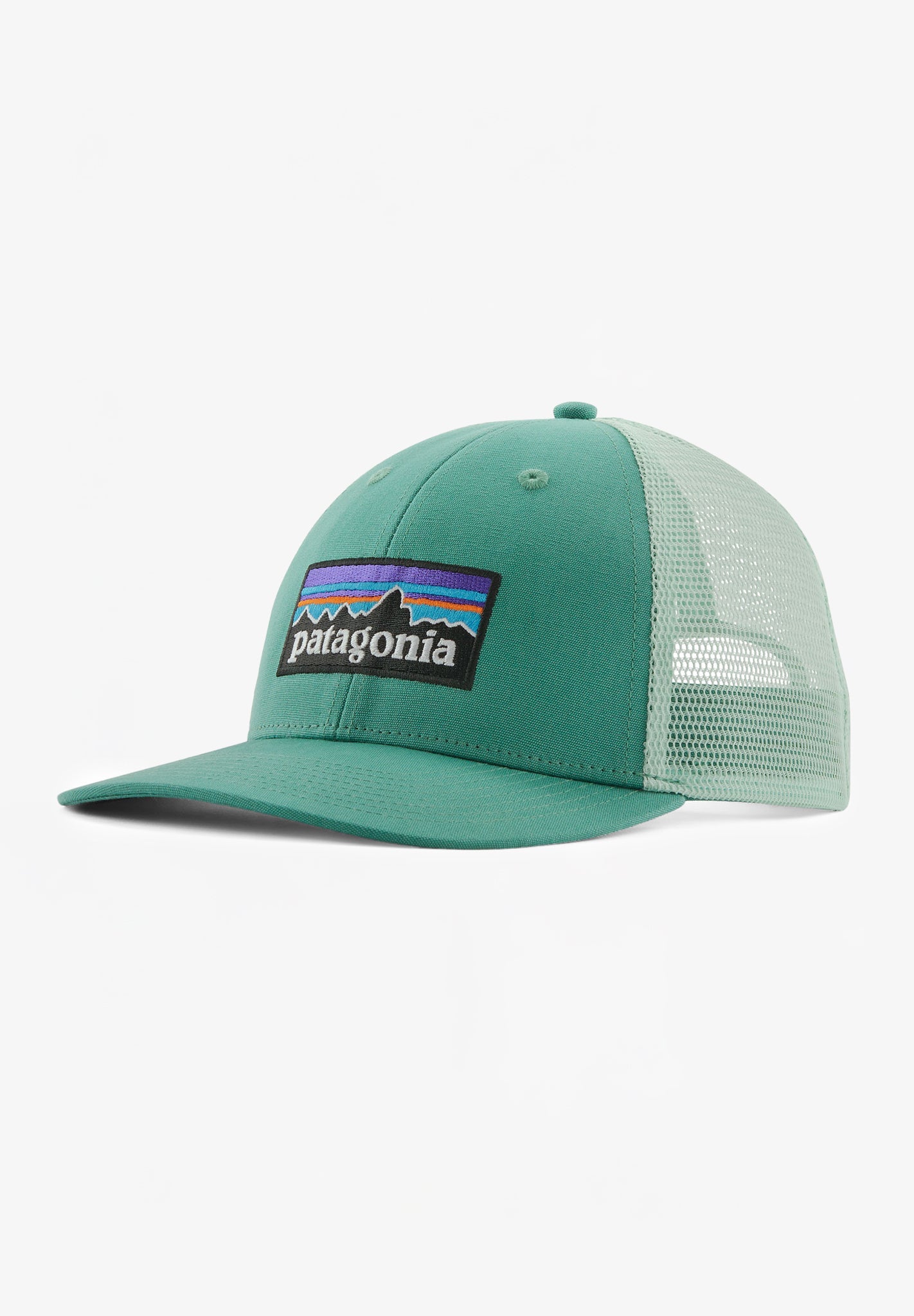 PATAGONIA - P - 6 Logo LoPro Trucker Hat - Heartleaf Green - BACKYARD