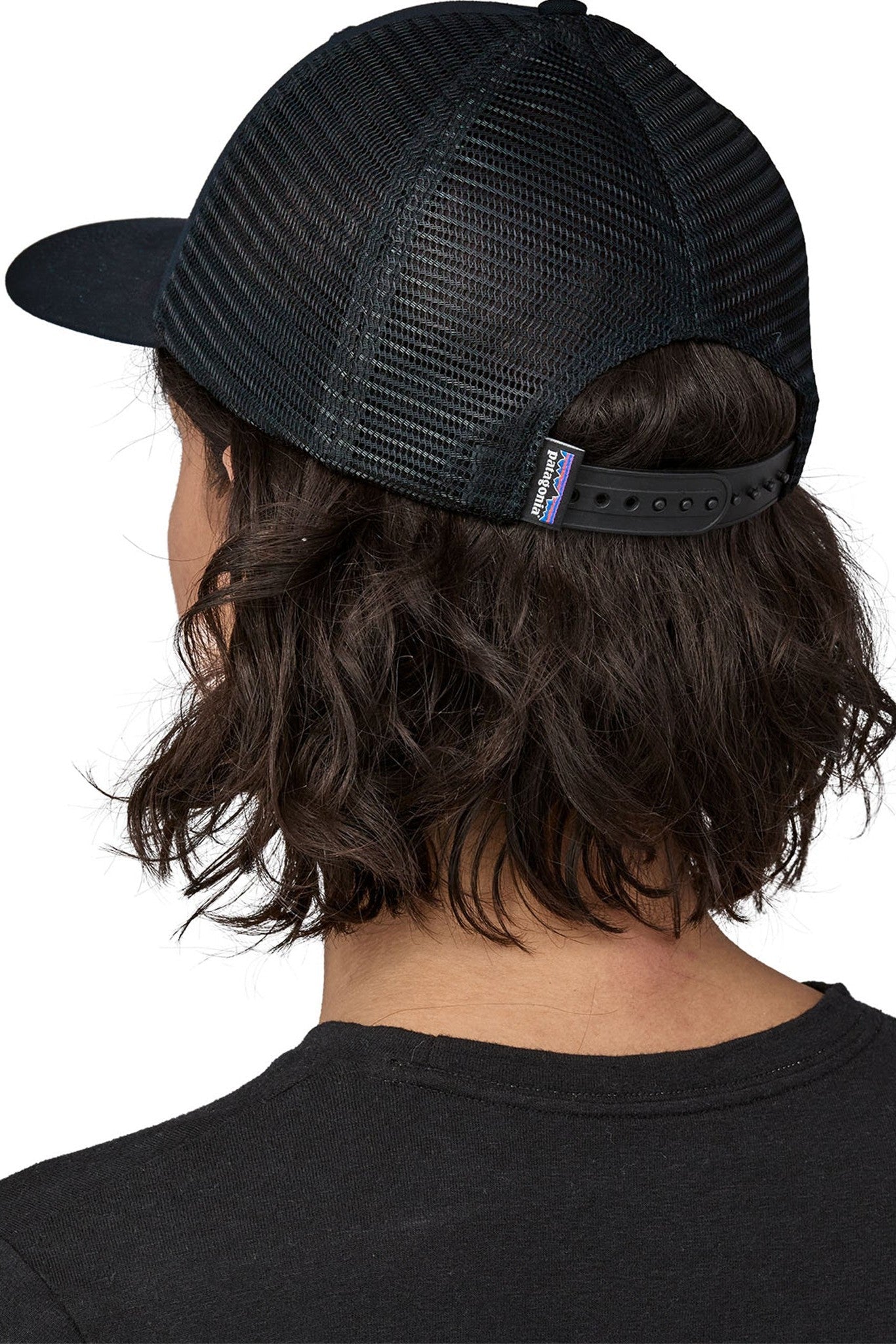 PATAGONIA - P - 6 Logo LoPro Trucker Hat - Black - BACKYARD