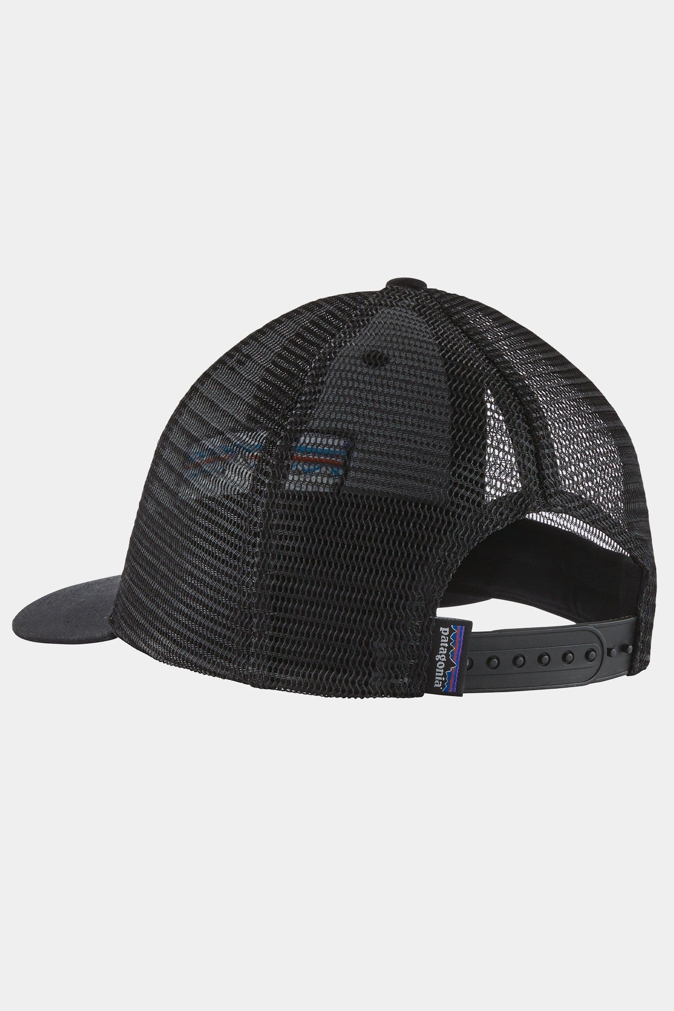 PATAGONIA - P - 6 Logo LoPro Trucker Hat - Black - BACKYARD