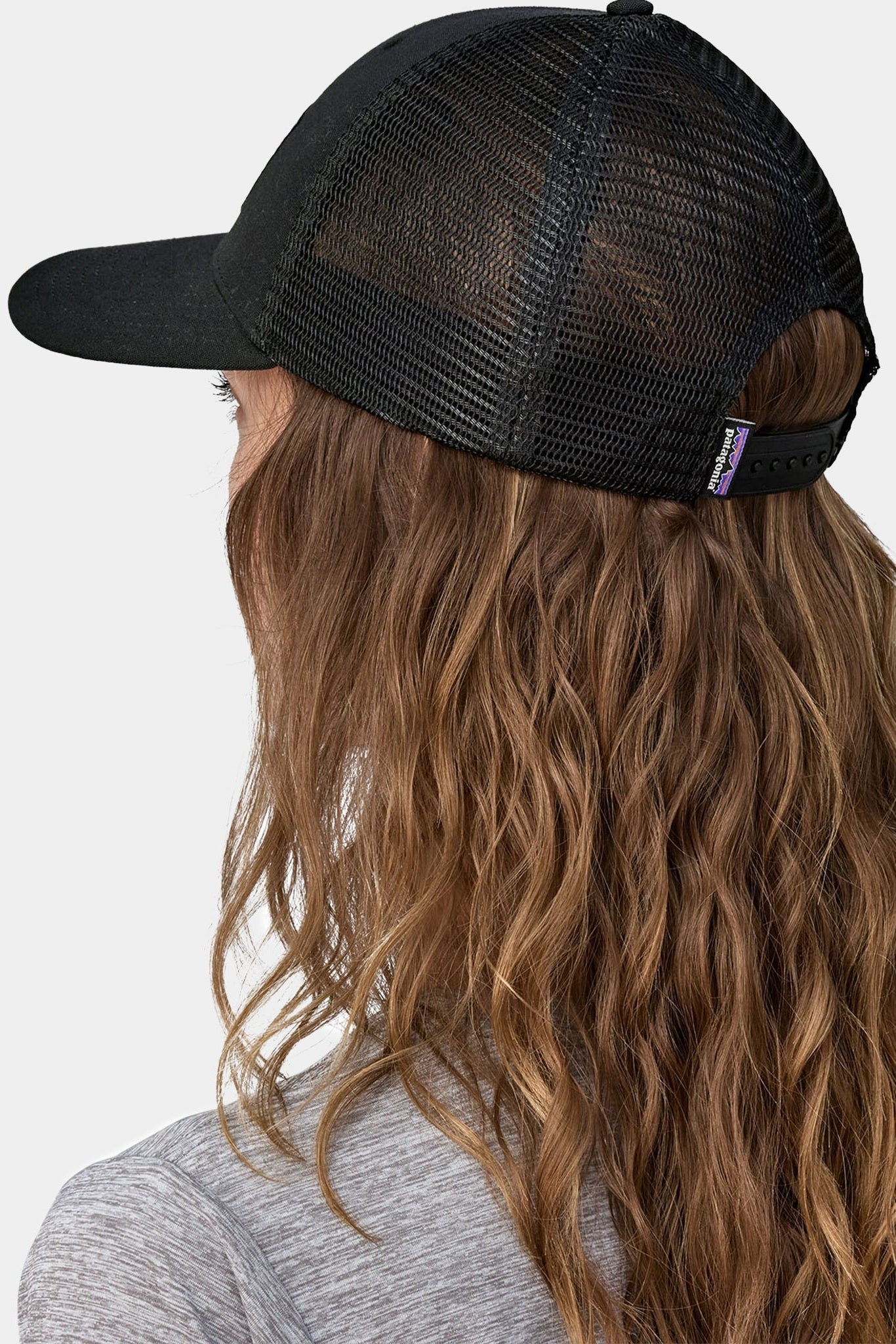 PATAGONIA - P - 6 Logo LoPro Trucker Hat - Black - BACKYARD