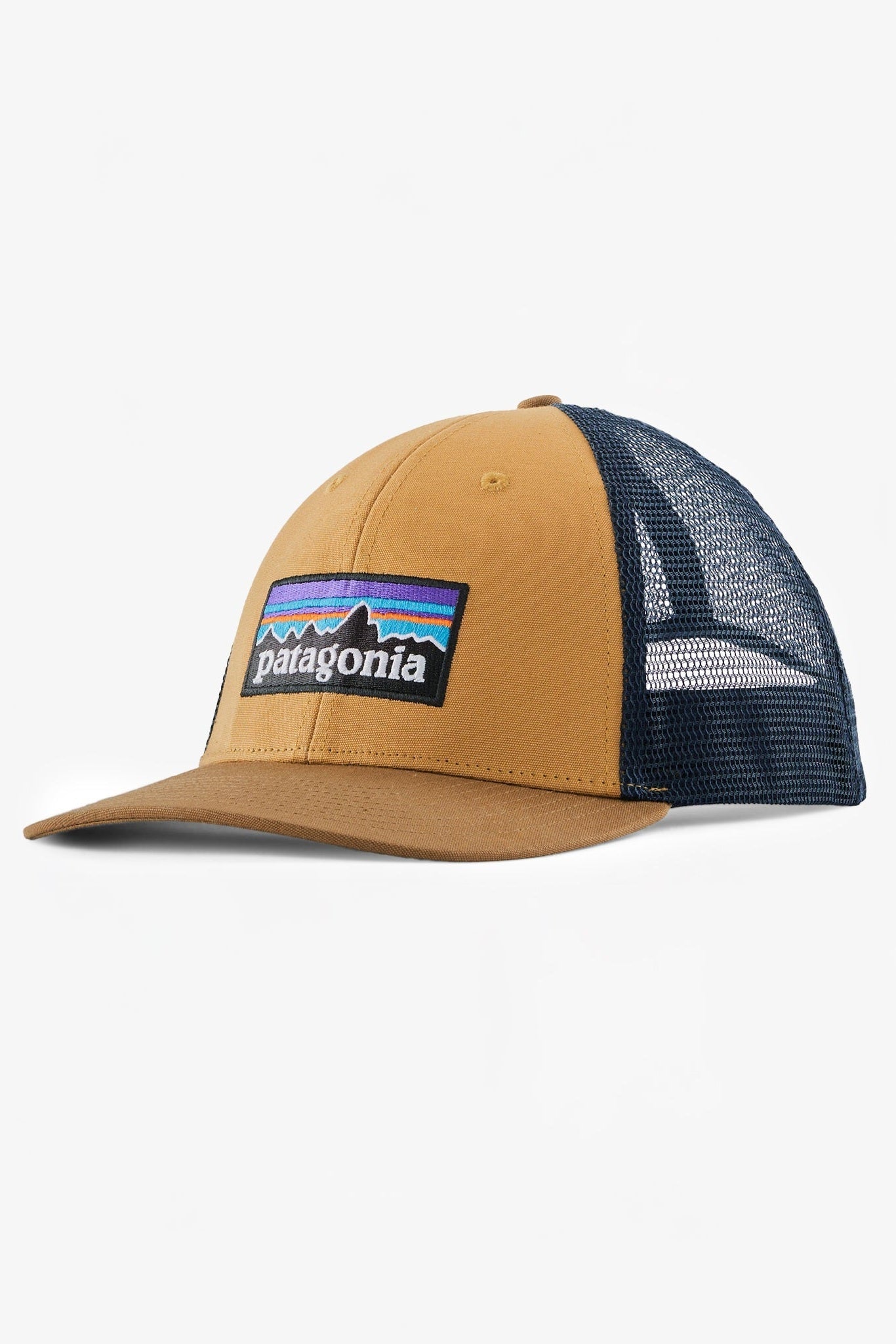 PATAGONIA - P - 6 Logo LoPro Trucker Hat - Talon Gold - BACKYARD