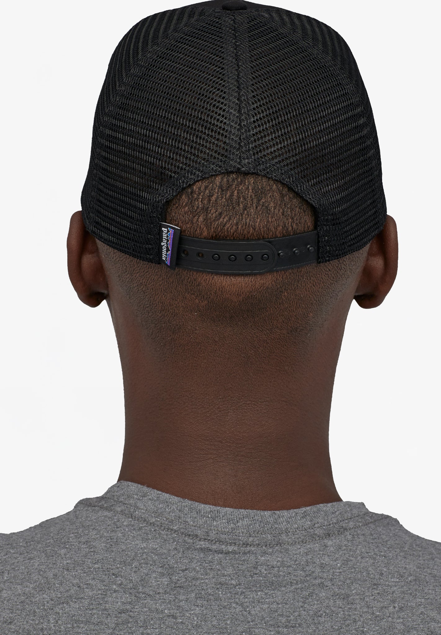 PATAGONIA - P - 6 Logo Trucker Hat - Black - BACKYARD