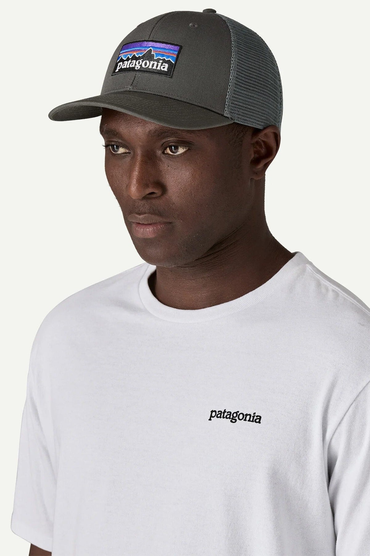 PATAGONIA-P-6 Logo Trucker Hat-Gumtree Green-BACKYARD