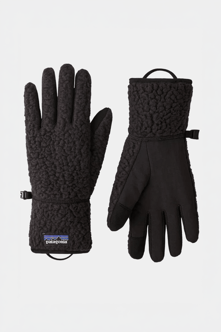 PATAGONIA-Retro Pile Gloves-Black-BACKYARD