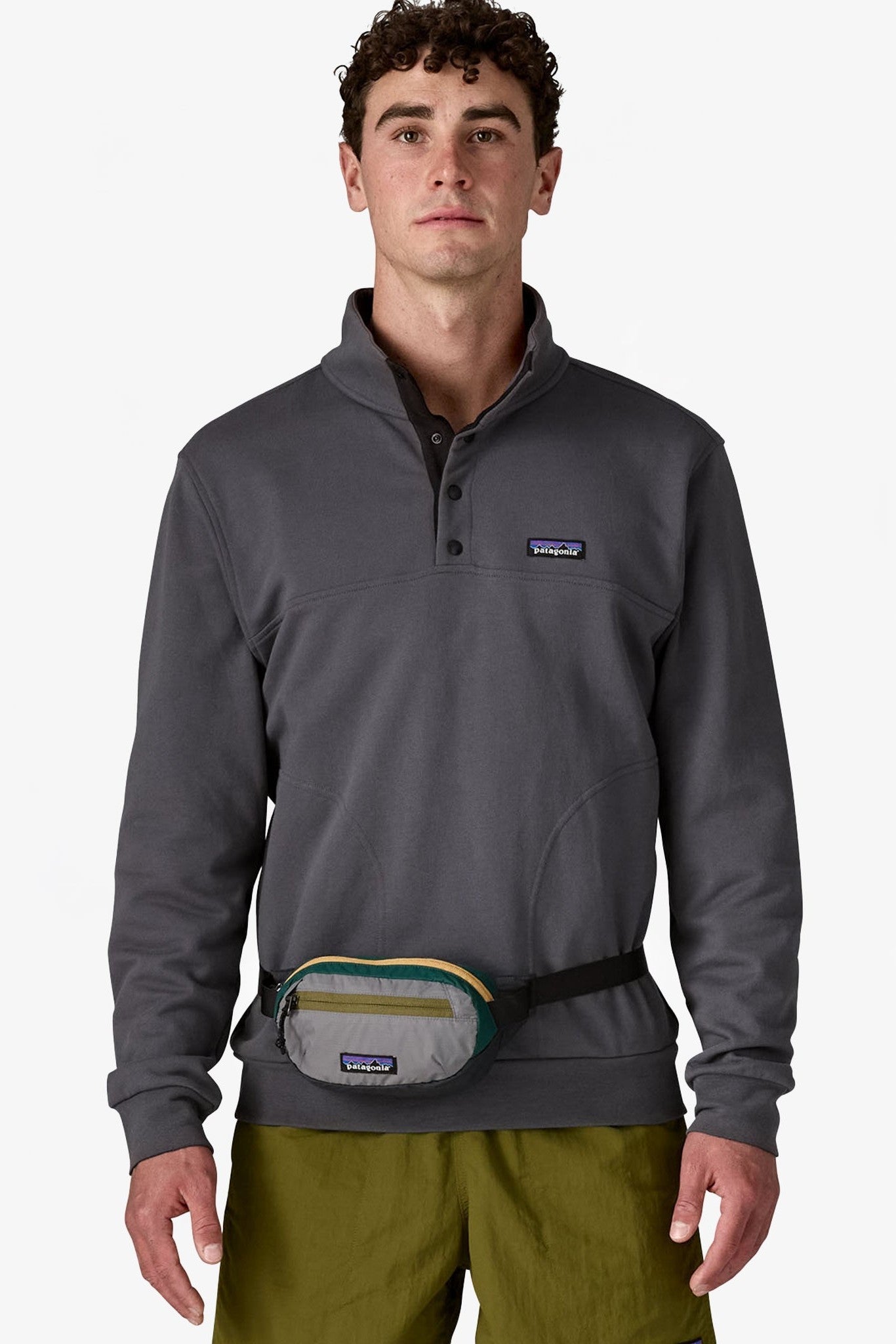 PATAGONIA - Terravia Mini Hip Pack - Patchwork: Noble Grey - BACKYARD