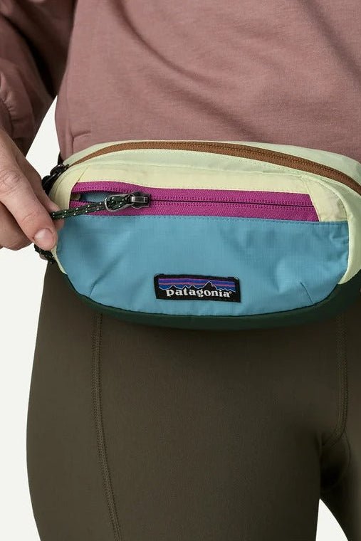 PATAGONIA-Terravia Mini Hip Pack-Patchwork Snowmelt Blue-BACKYARD