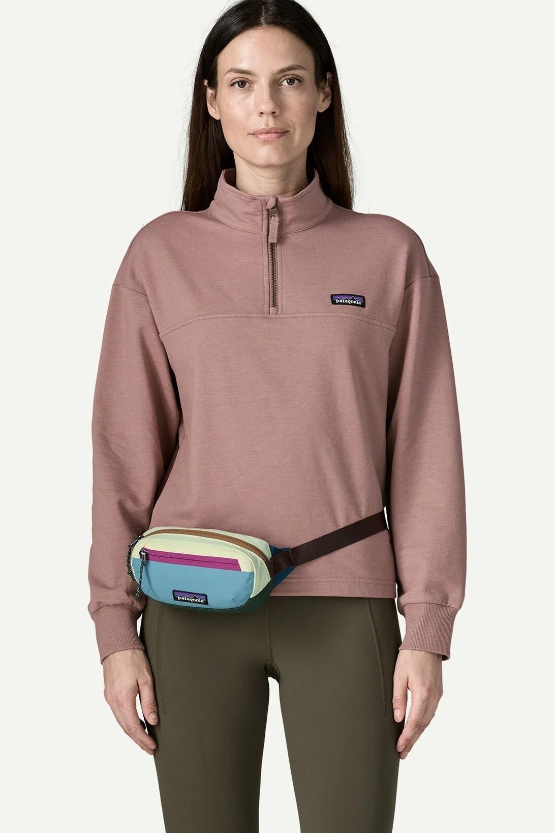 PATAGONIA-Terravia Mini Hip Pack-Patchwork Snowmelt Blue-BACKYARD