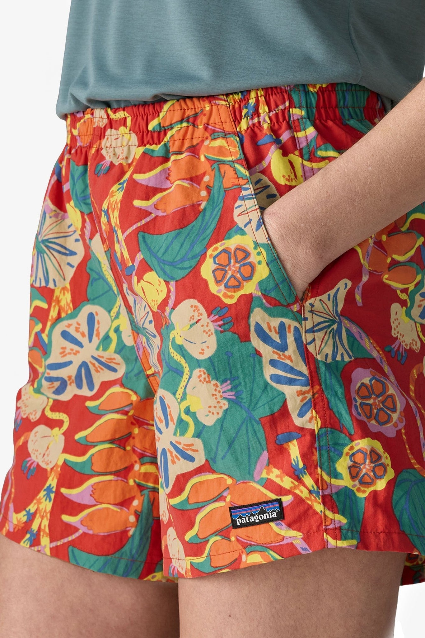 PATAGONIA - Women's Baggies Shorts - Tropiclimb: Hot Ember - BACKYARD