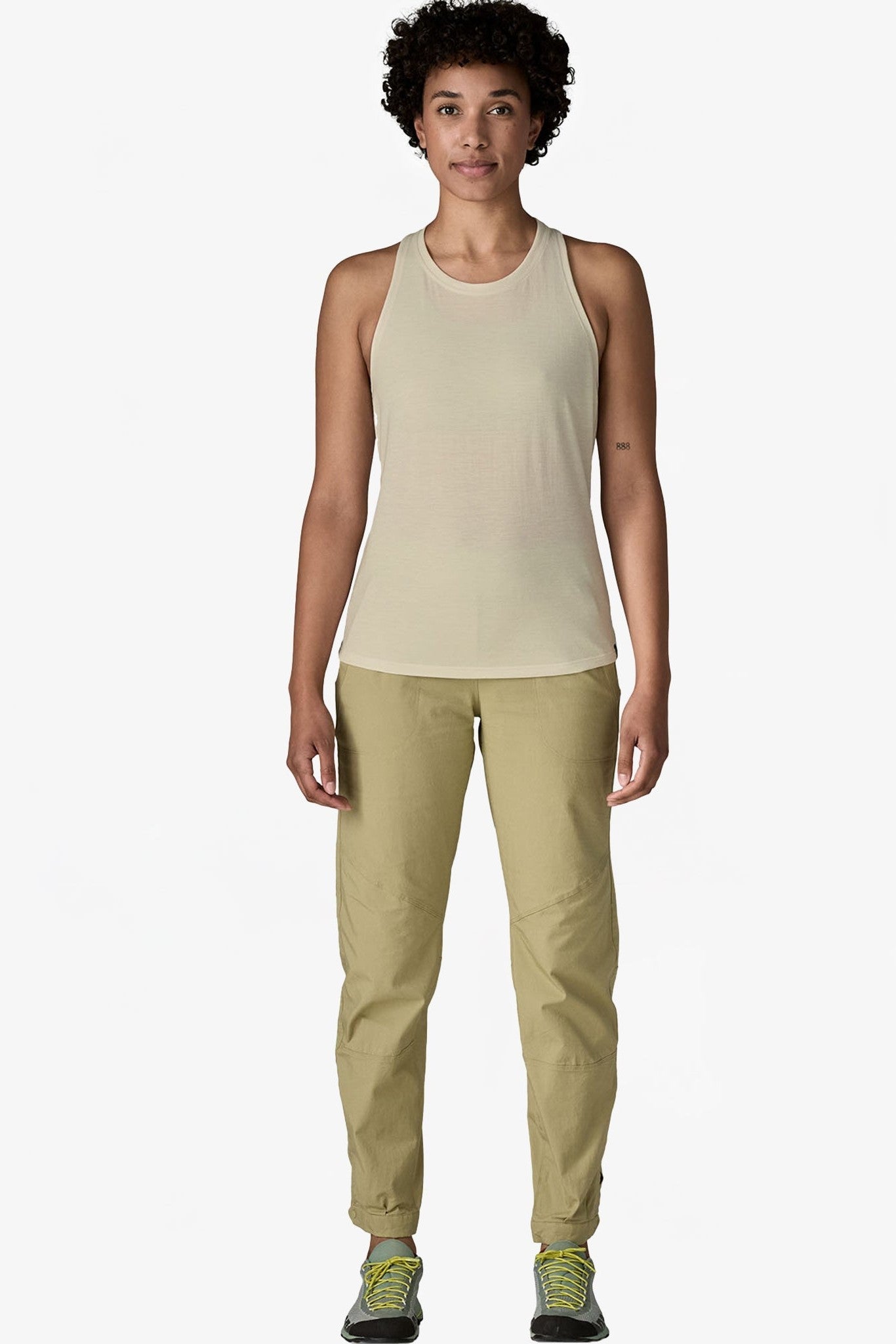 PATAGONIA - Women's Cap Cool Trail Tank - Dyno White - BACKYARD