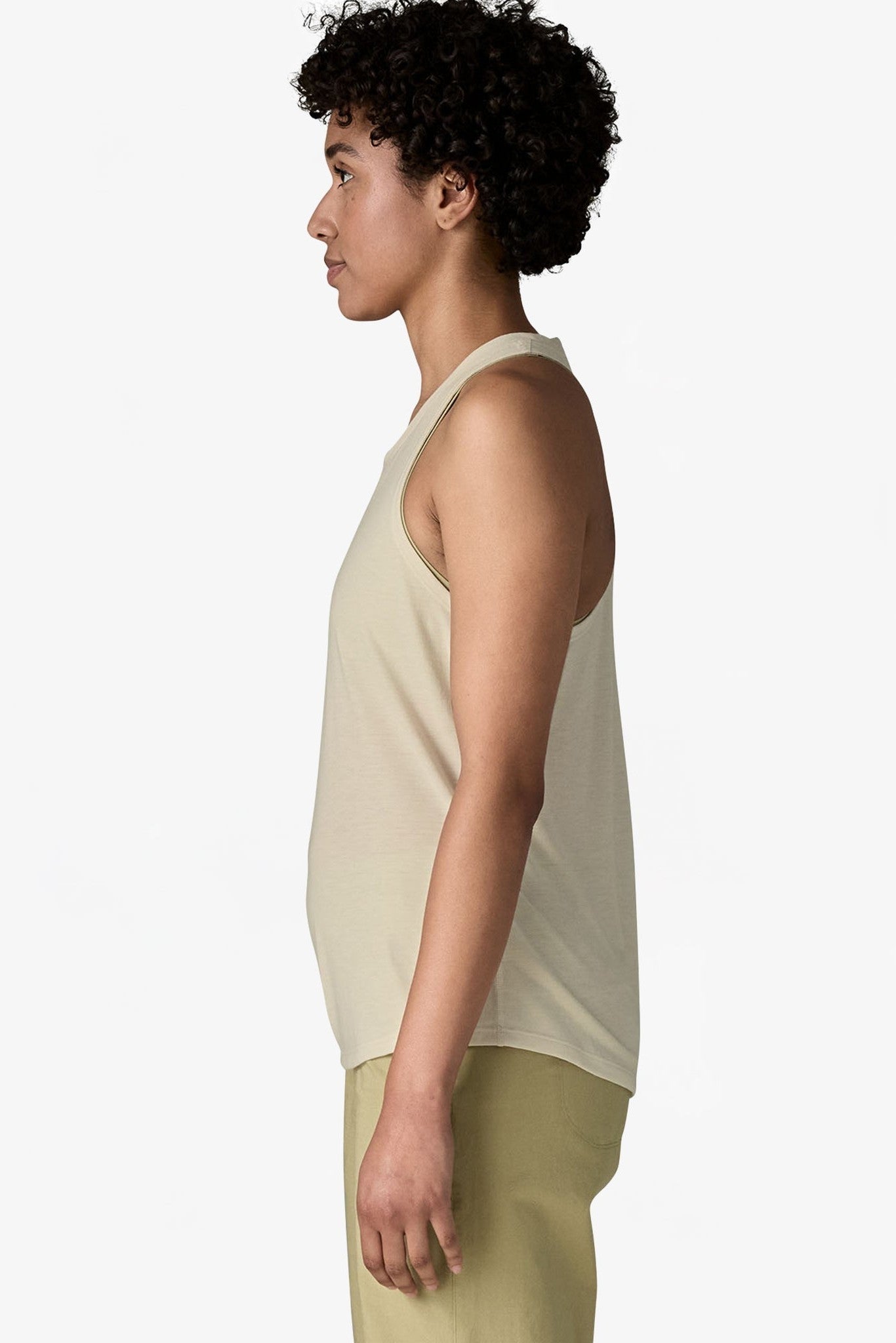 PATAGONIA - Women's Cap Cool Trail Tank - Dyno White - BACKYARD