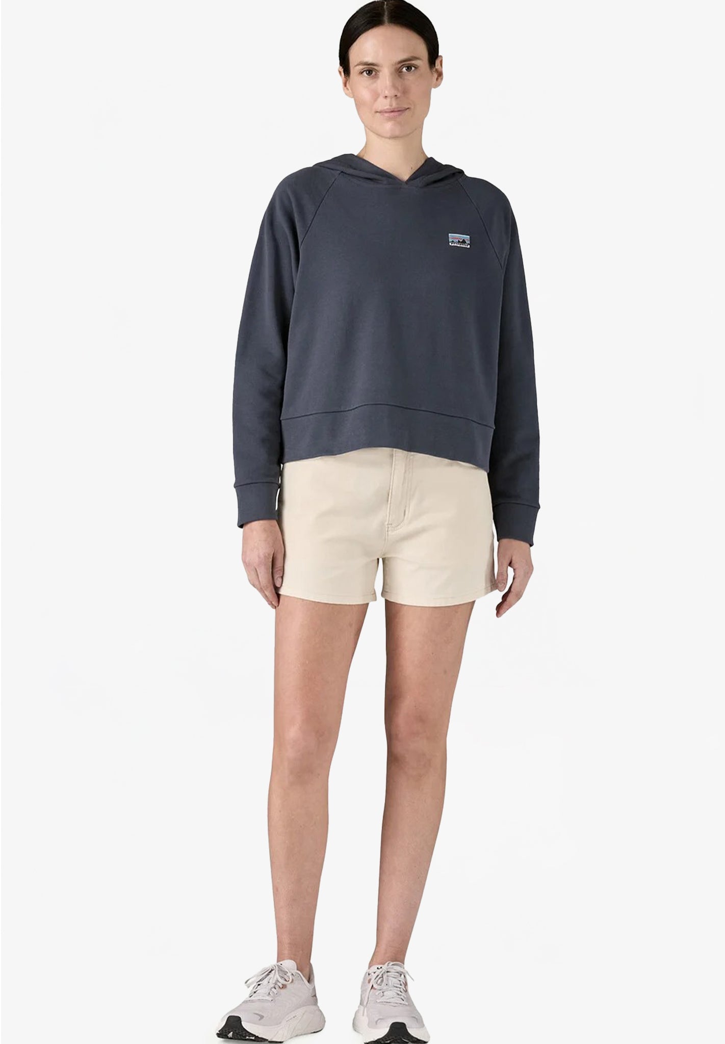 PATAGONIA - Women's Regenerative Organic Certified Cotton Essential Hoody - Smolder Blue - BACKYARD