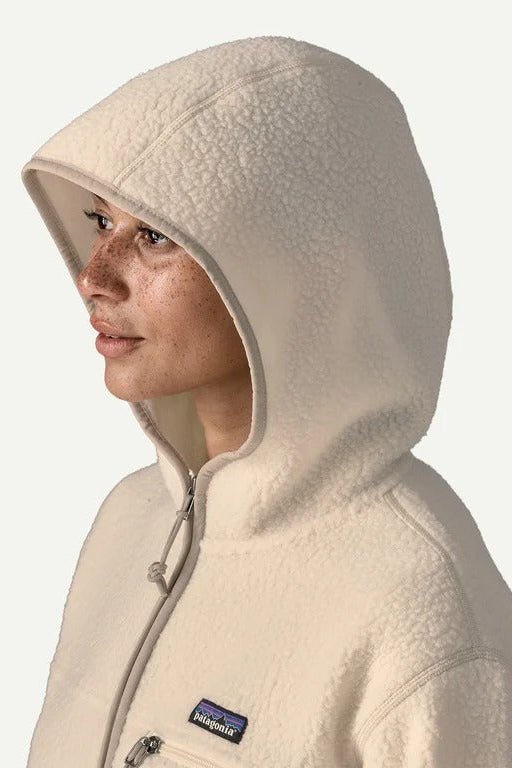 PATAGONIA-Women's Retro Pile Hoody-Natural-BACKYARD