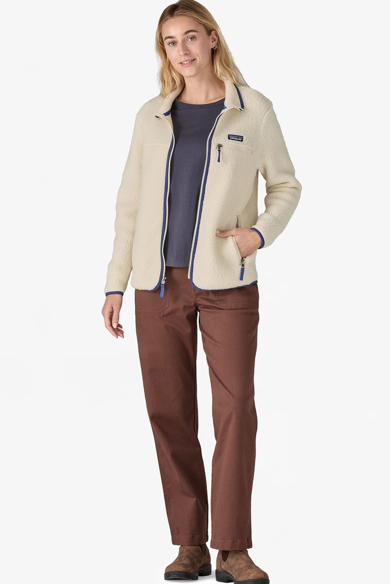 PATAGONIA - Women's Retro Pile Jacket - Natural - BACKYARD