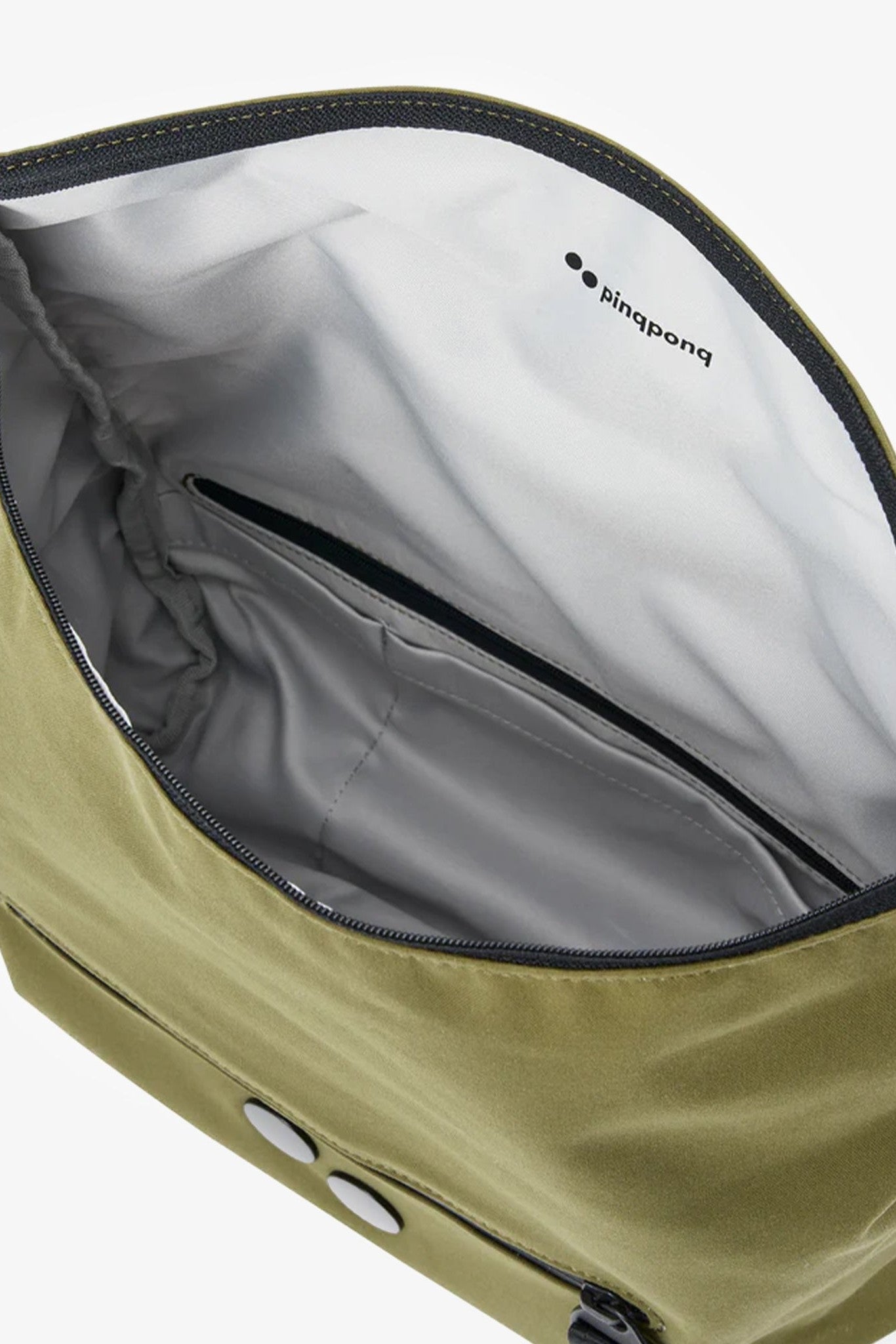 PINQPONQ - Aksel Hipbag - Solid Olive - BACKYARD