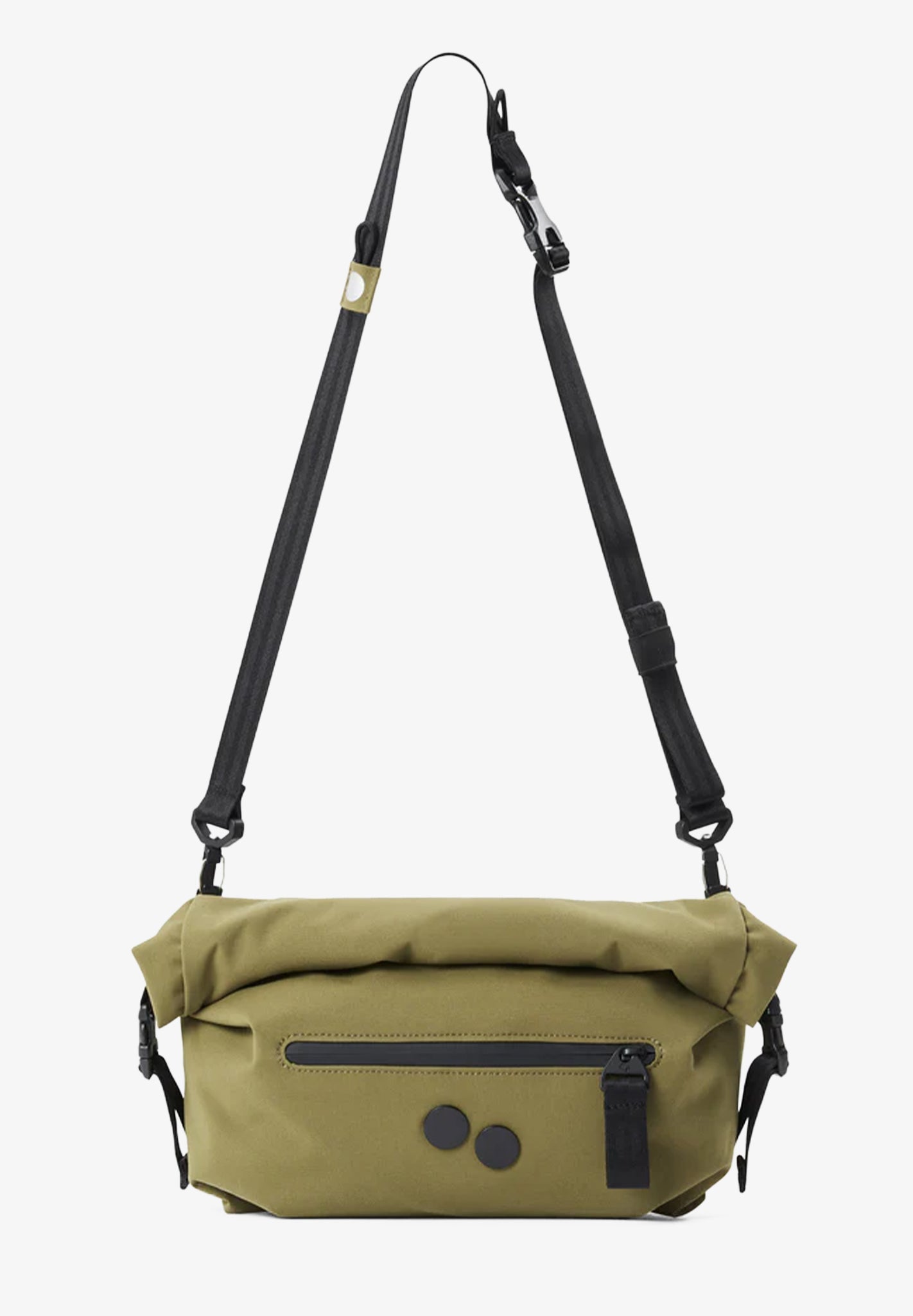 PINQPONQ - Aksel Hipbag - Solid Olive - BACKYARD