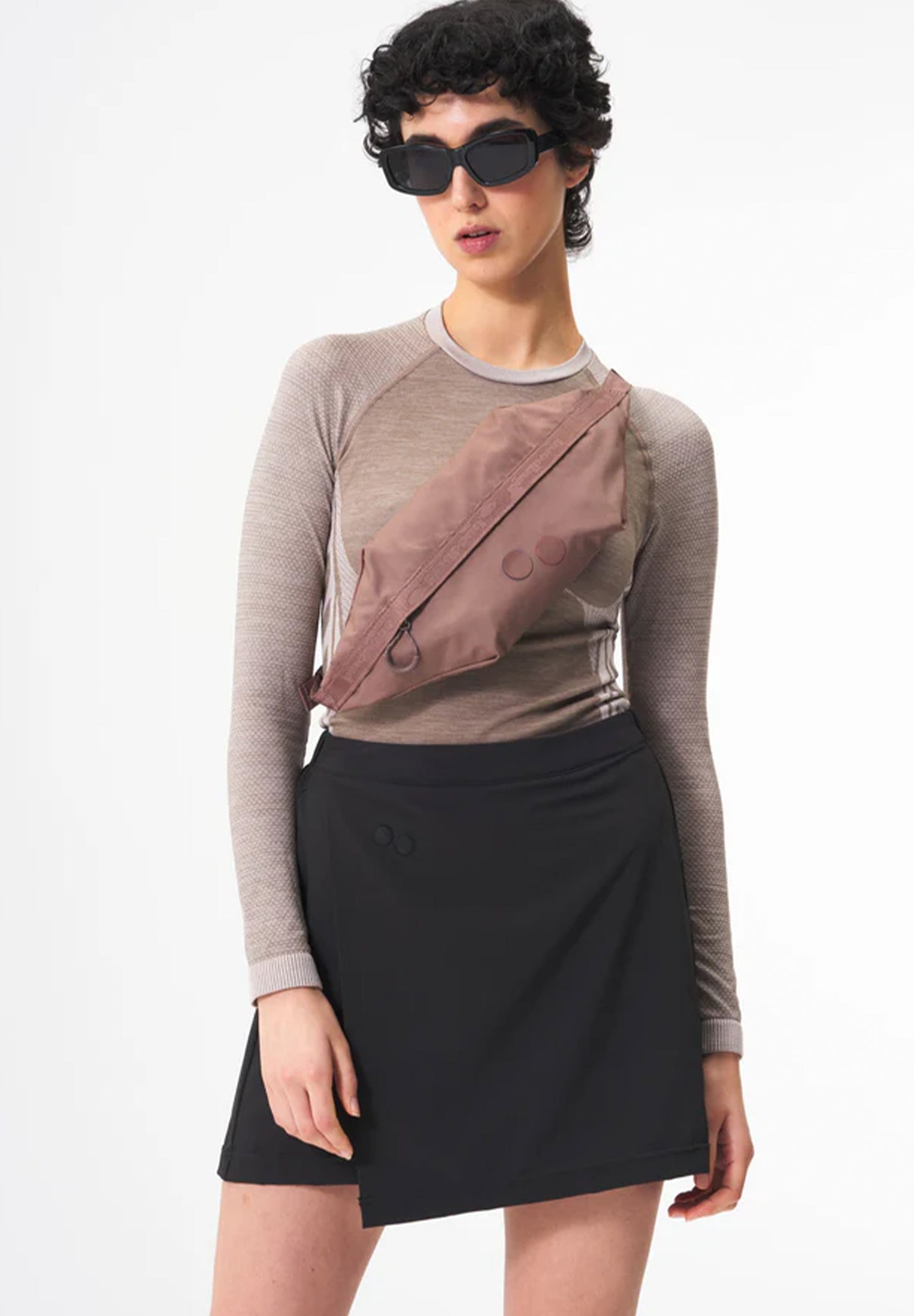 PINQPONQ - Brik Hipbag - Dusted Mauve - BACKYARD