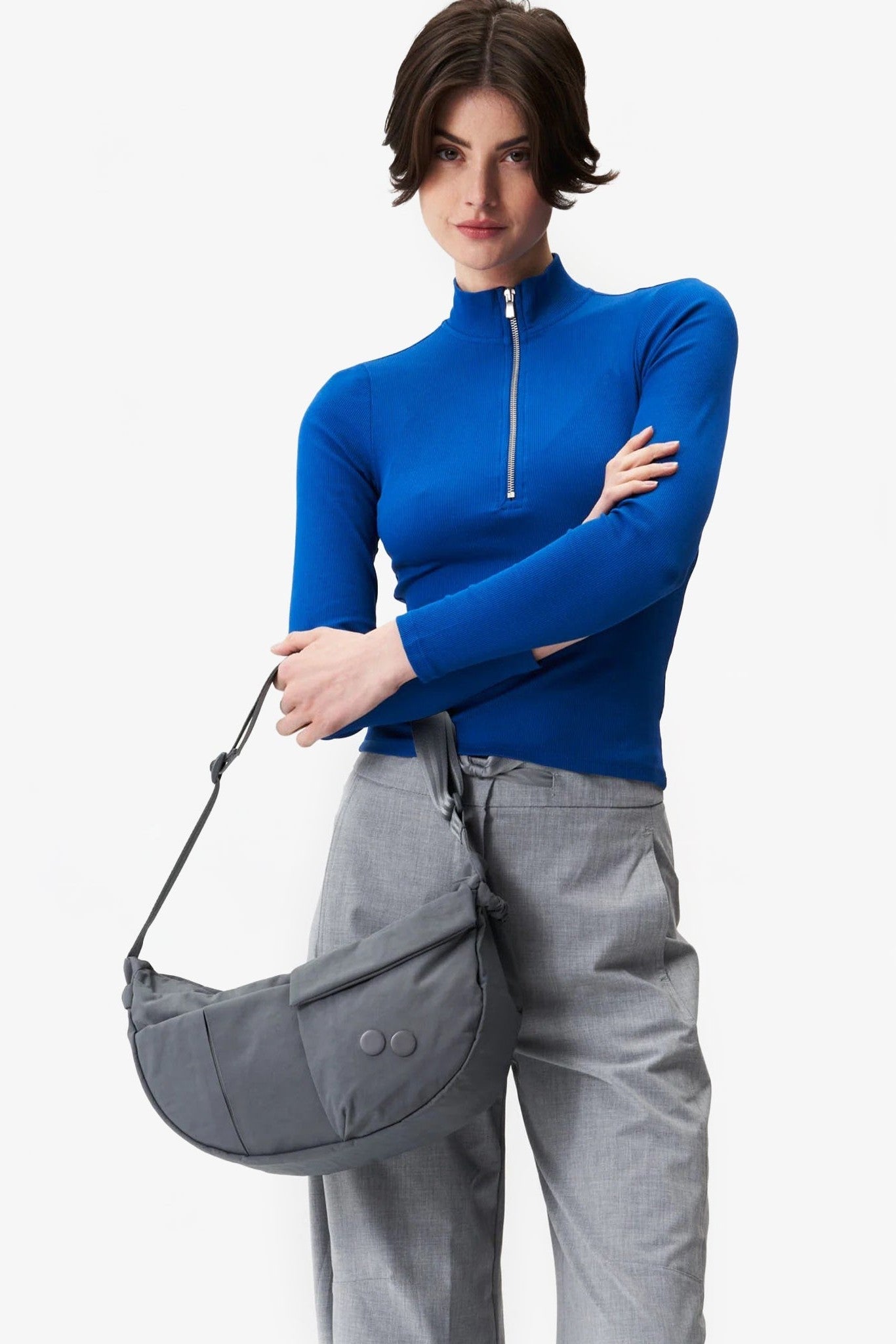 PINQPONQ - Krumm Medium - Crinkle Grey - BACKYARD