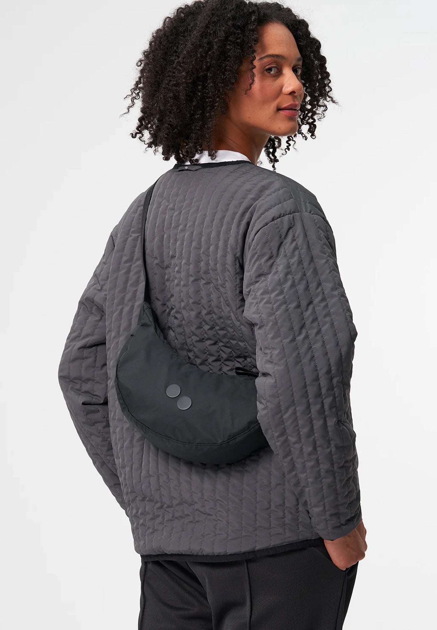 PINQPONQ - Krumm Small - Pure Black - BACKYARD