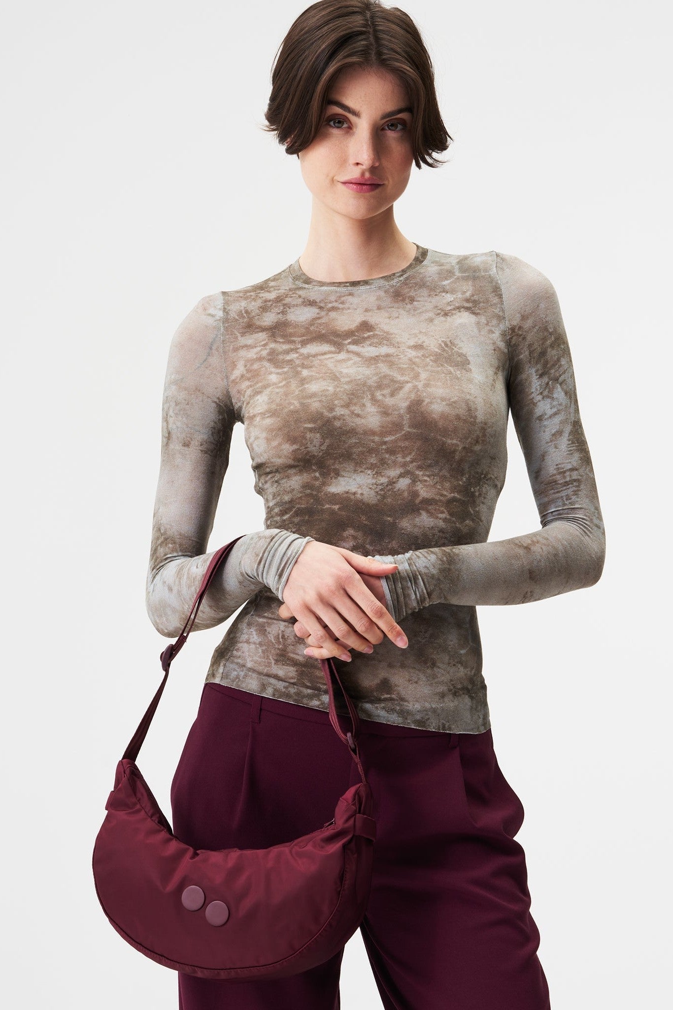 PINQPONQ - Krumm Small - Changeant Glazed Red - BACKYARD