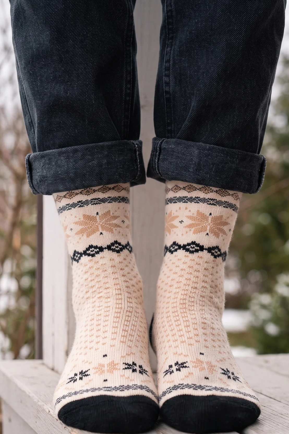 Aggende Nordic Socks