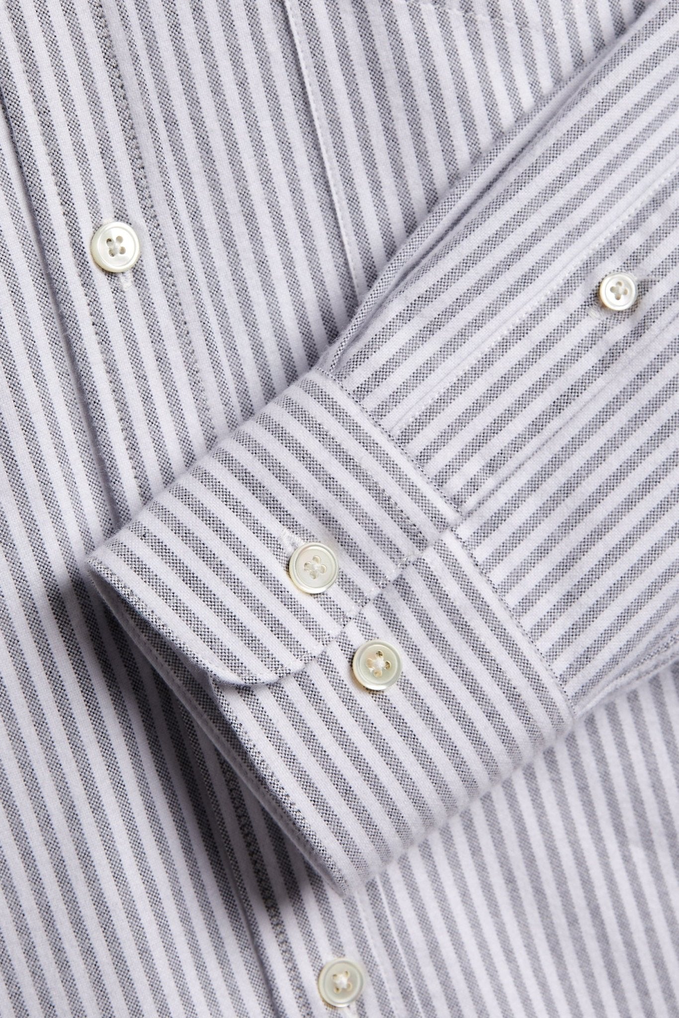 PORTUGUESE FLANNEL-Brushed Oxford-Black Stripe-BACKYARD