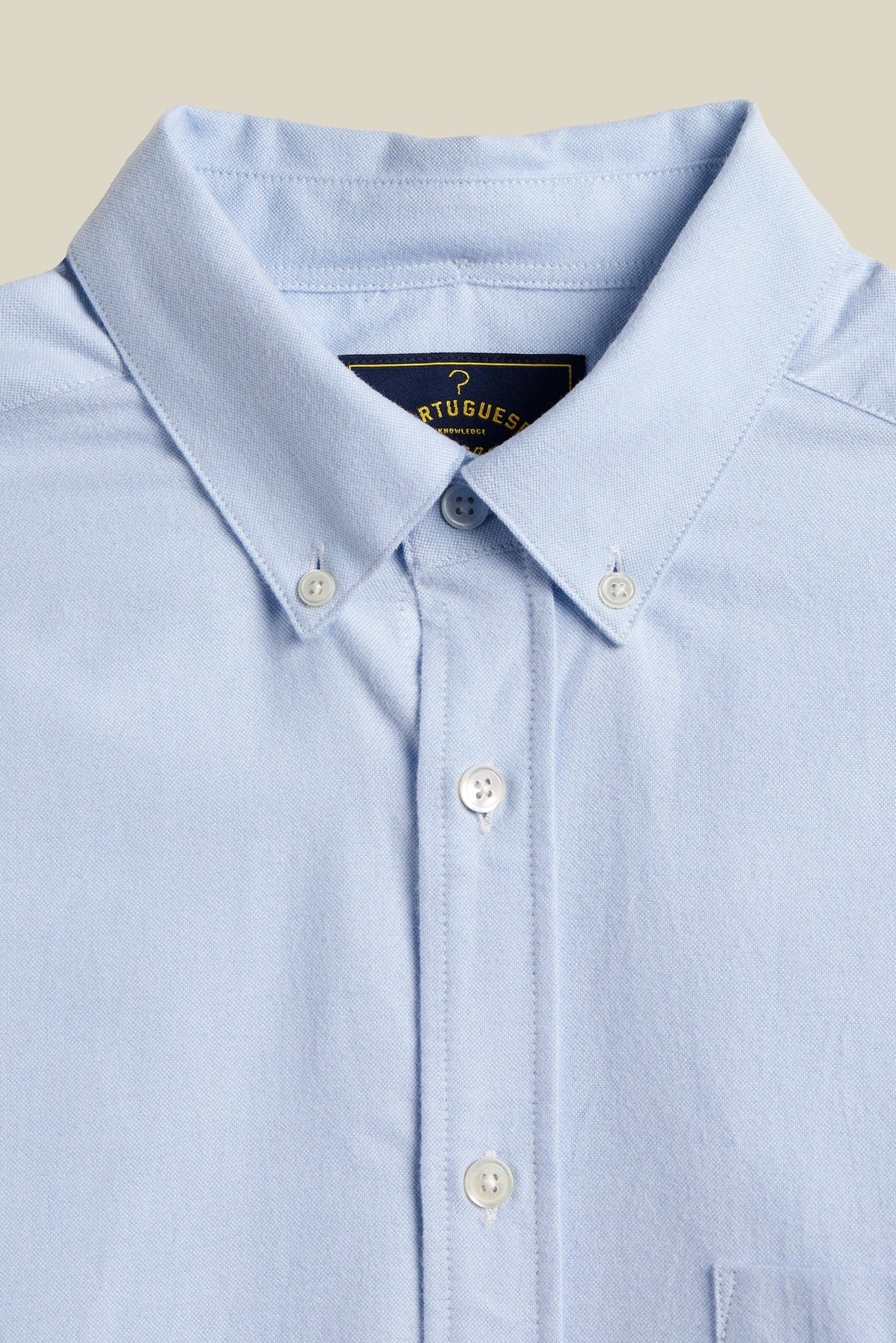 PORTUGUESE FLANNEL-Brushed Oxford-Blue-BACKYARD