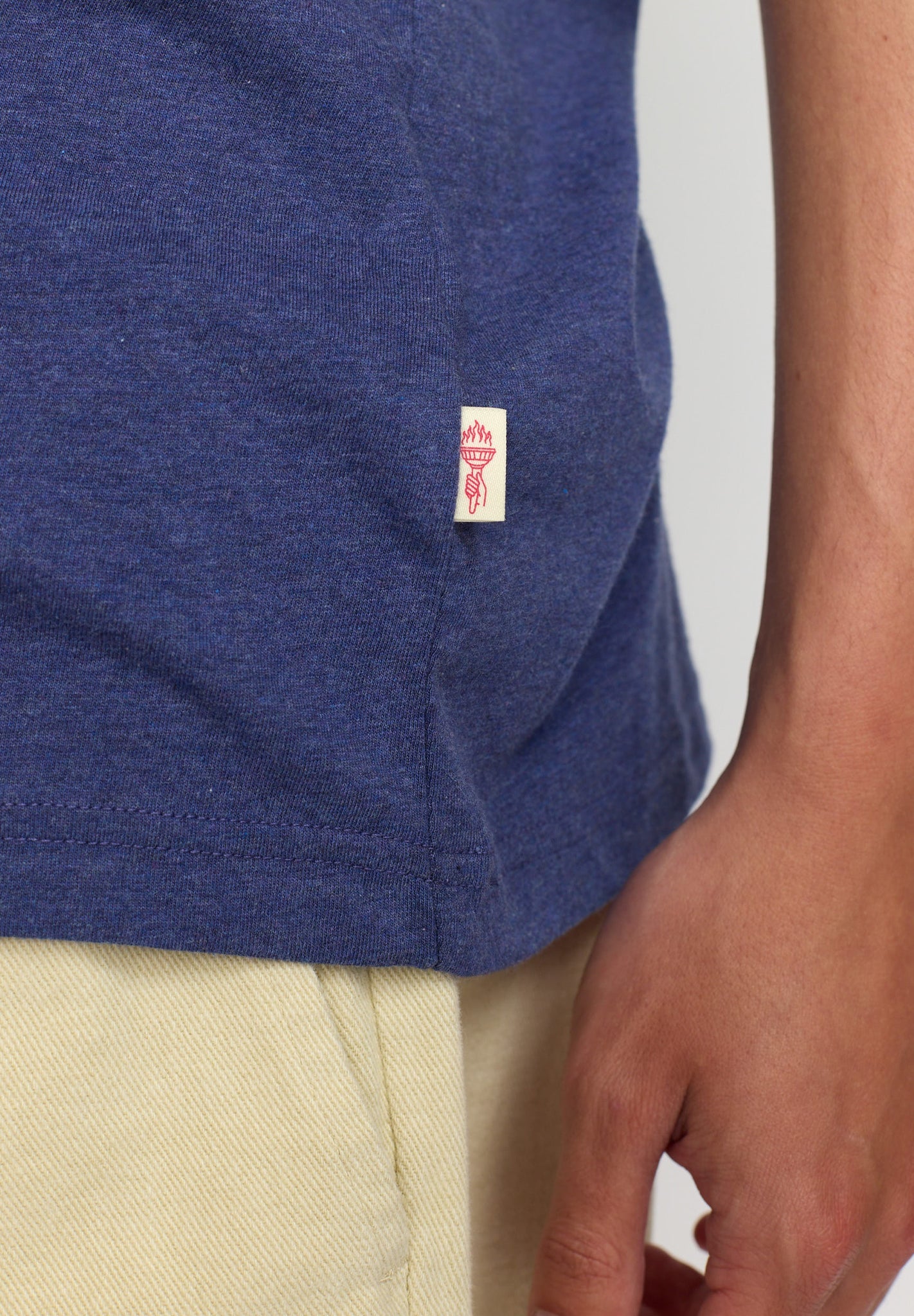 REVOLUTION - 1051 Regular T-Shirt - Purple - BACKYARD