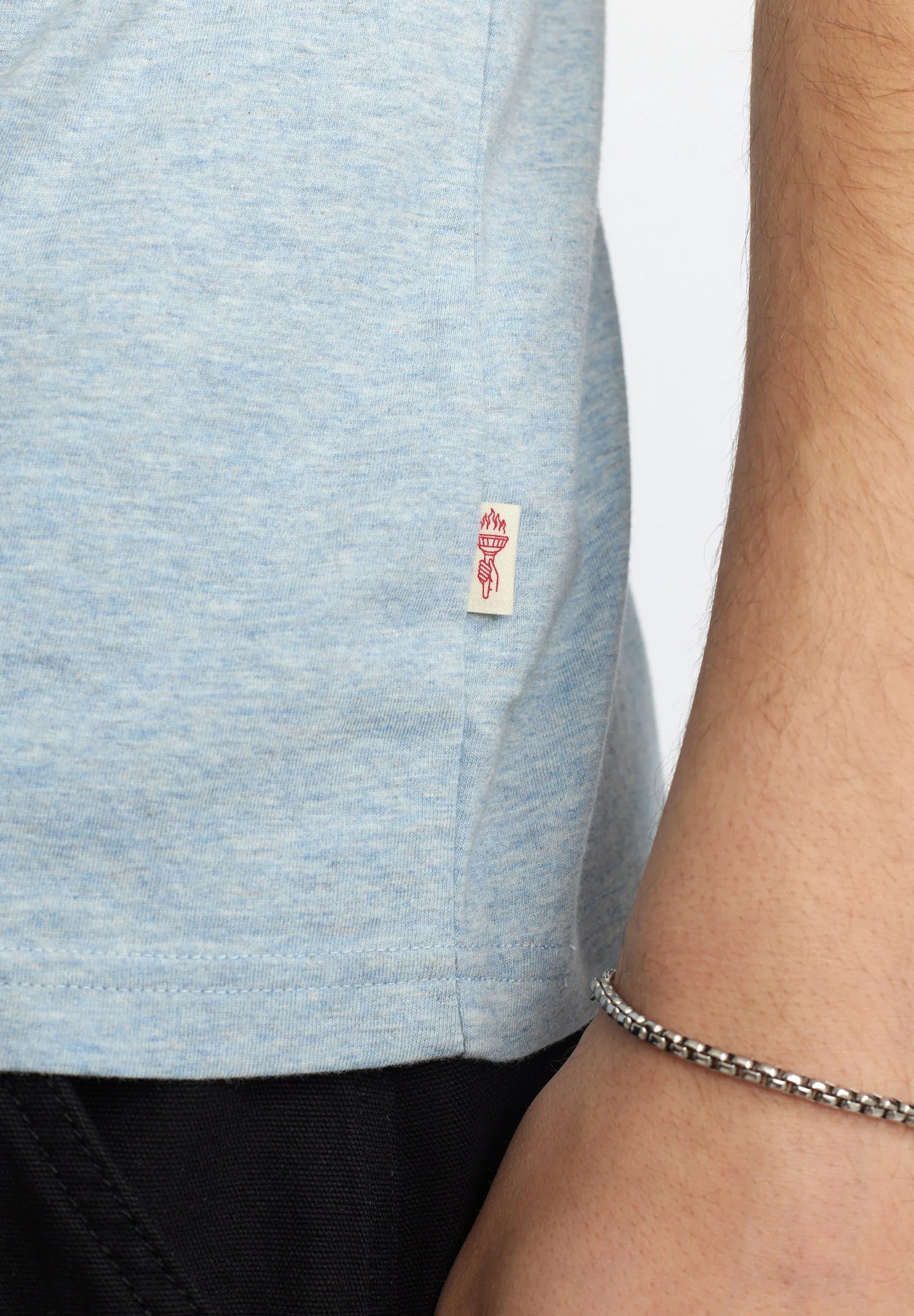 REVOLUTION - 1051 Regular T-Shirt - Lightblue - BACKYARD