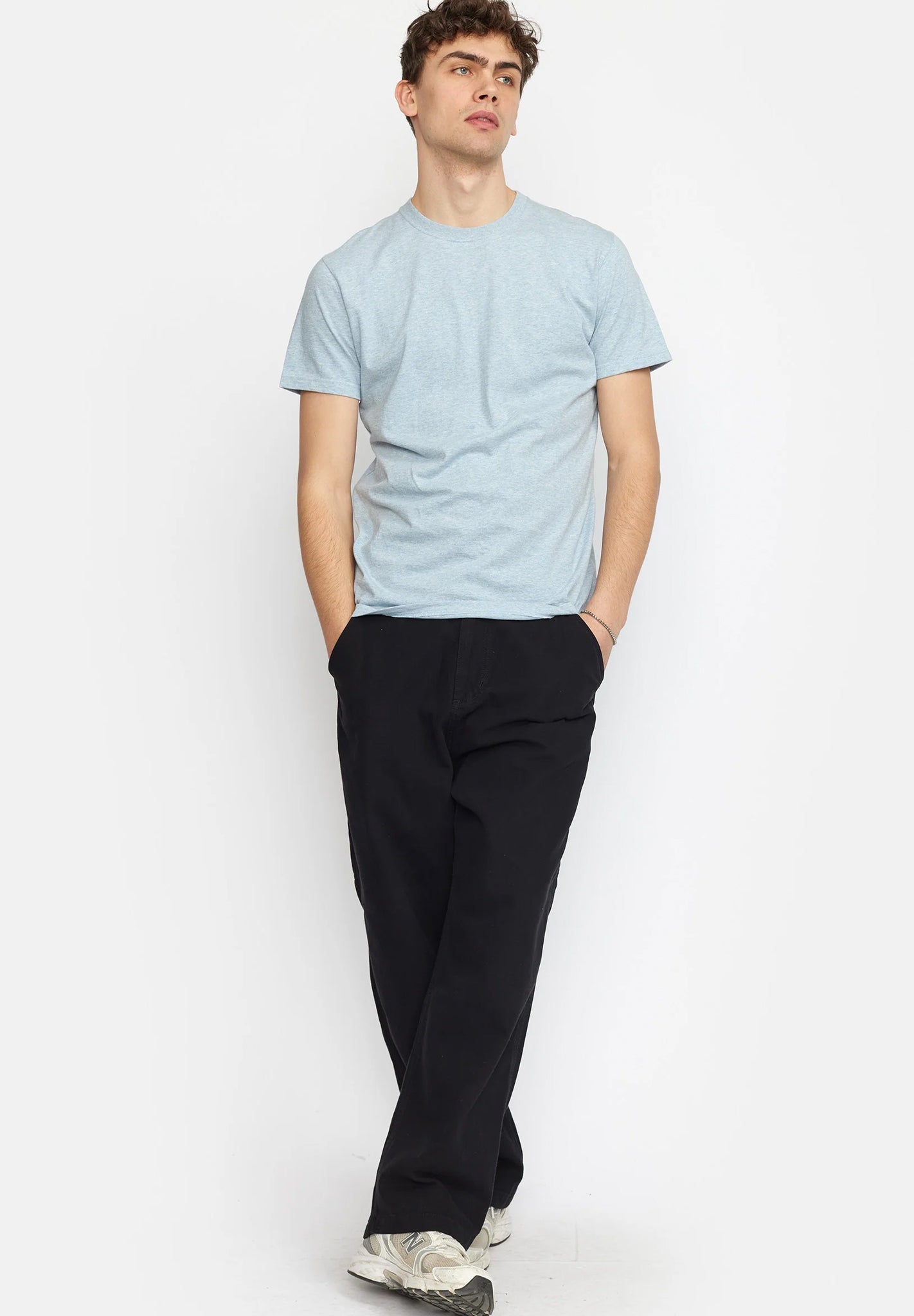 REVOLUTION - 1051 Regular T-Shirt - Lightblue - BACKYARD