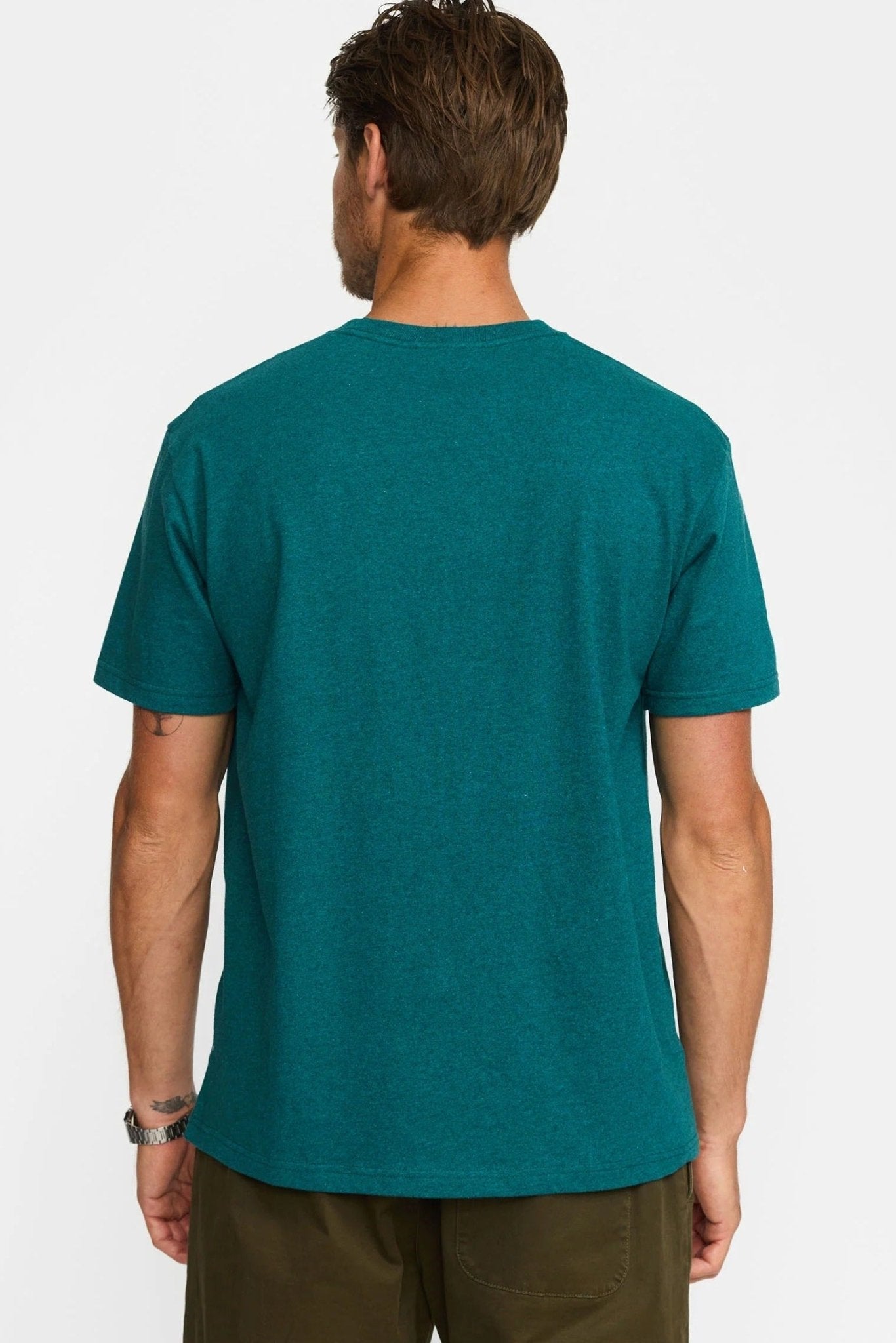 REVOLUTION - 1449 PLA Application T-Shirt - Petrol - BACKYARD