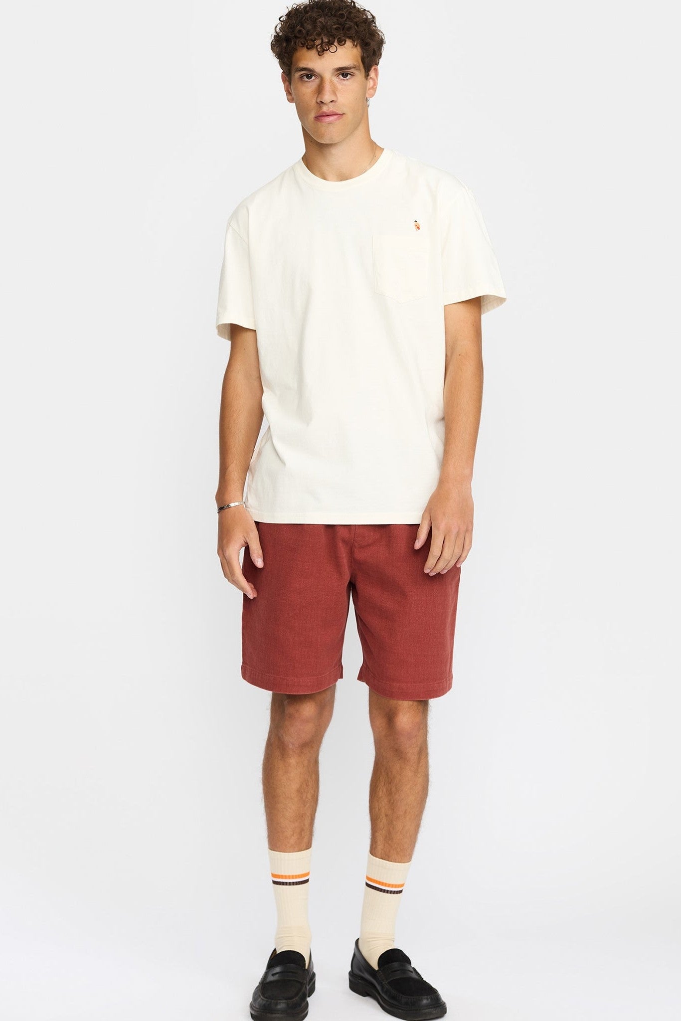 REVOLUTION - 1450 BOM Application T-Shirt - Offwhite - BACKYARD