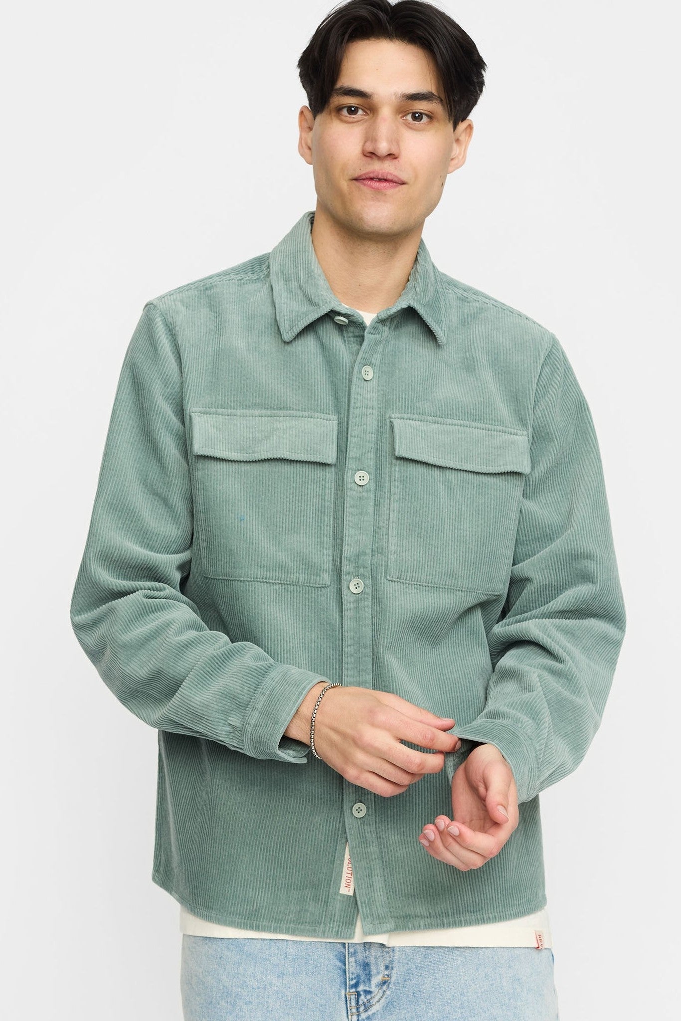 REVOLUTION - 3776 Utility Overshirt - Dustmint - BACKYARD
