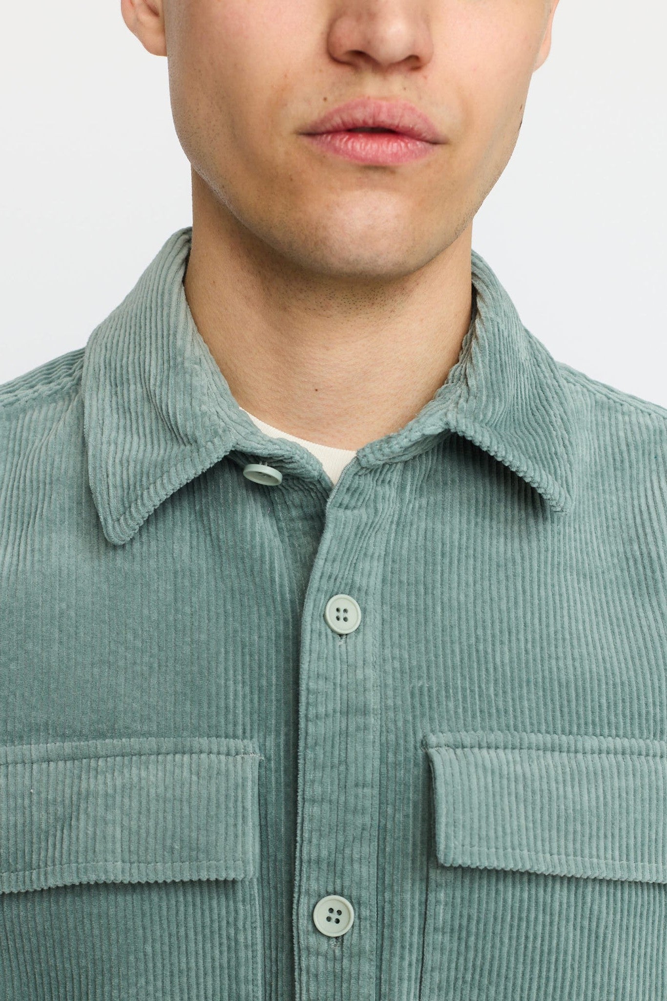REVOLUTION - 3776 Utility Overshirt - Dustmint - BACKYARD