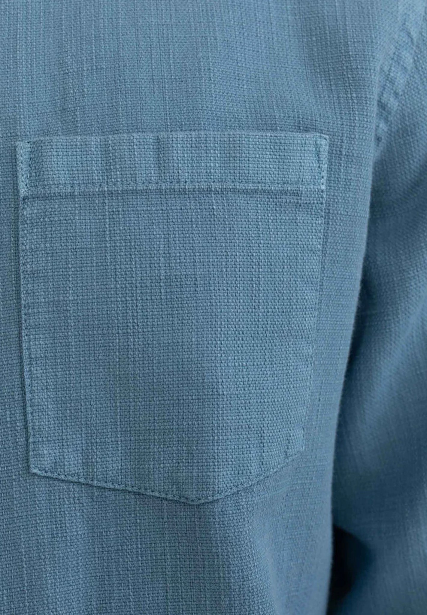 REVOLUTION - 3997 Casual Overshirt - Blue - BACKYARD