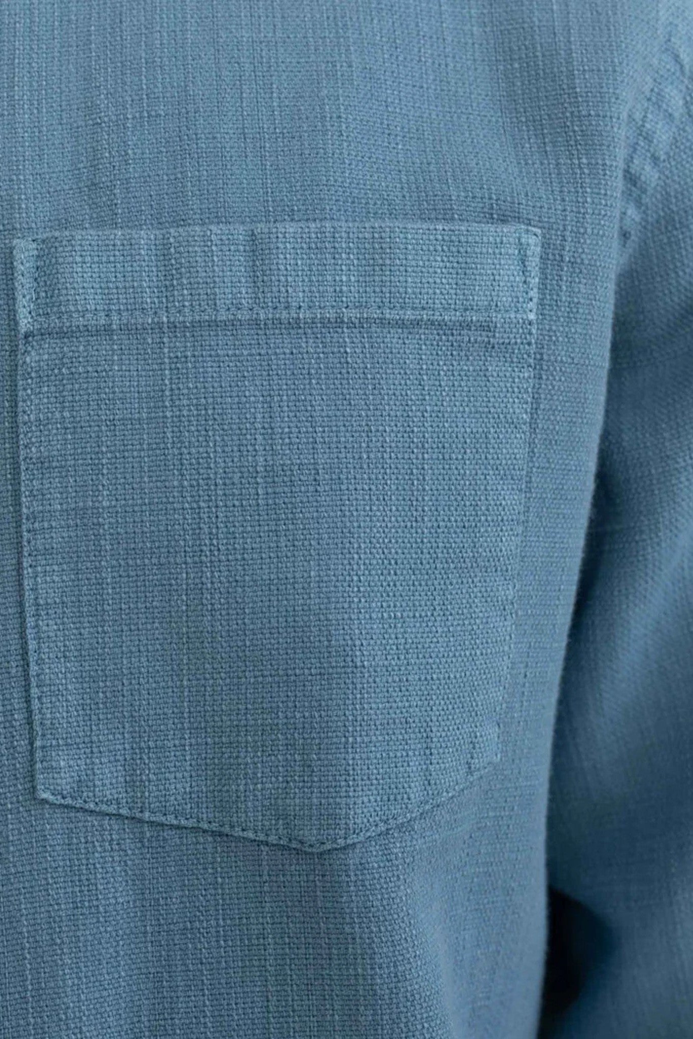 REVOLUTION - 3997 Casual Overshirt - Blue - BACKYARD