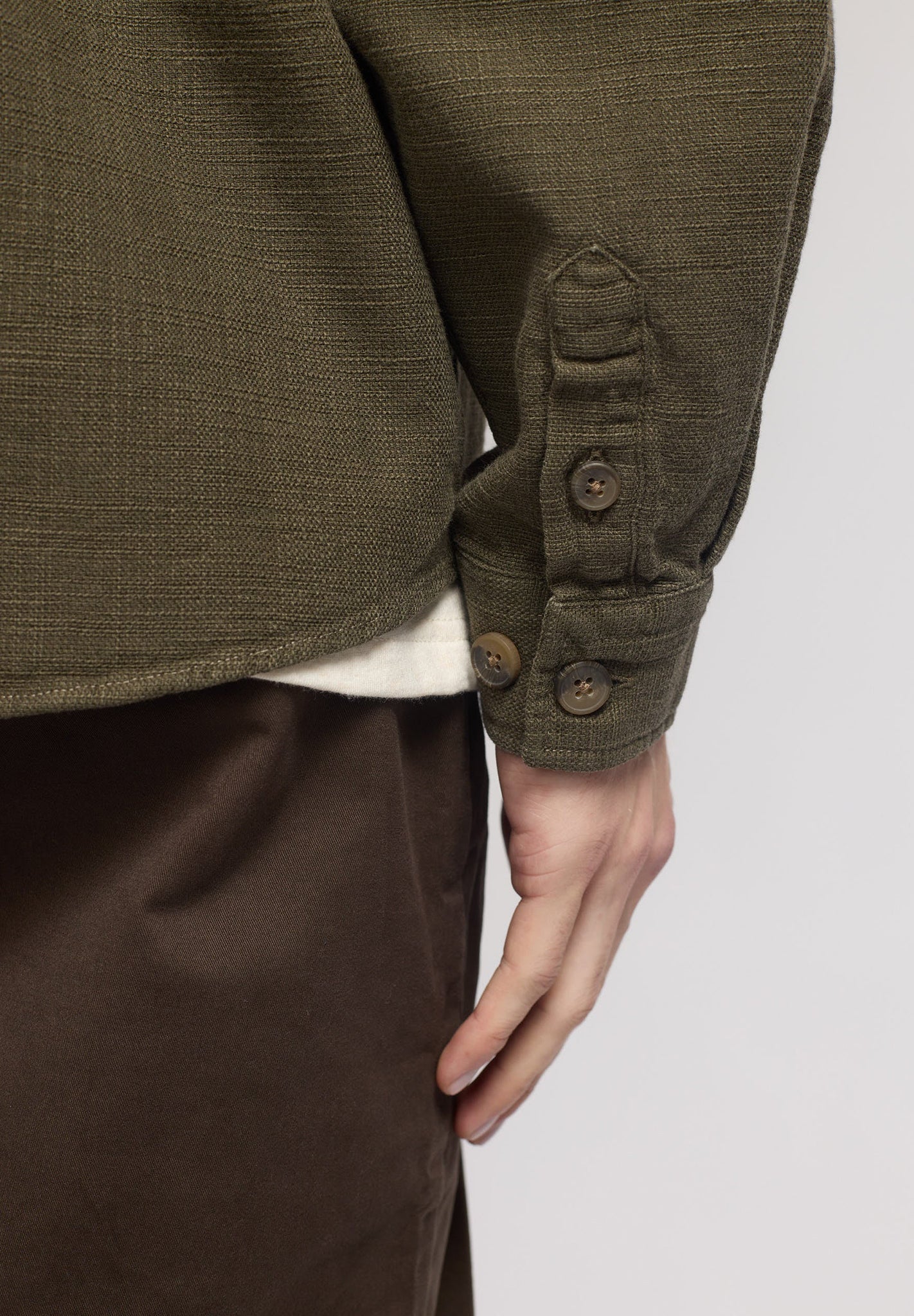 REVOLUTION - 3997 Casual Overshirt - Army - BACKYARD