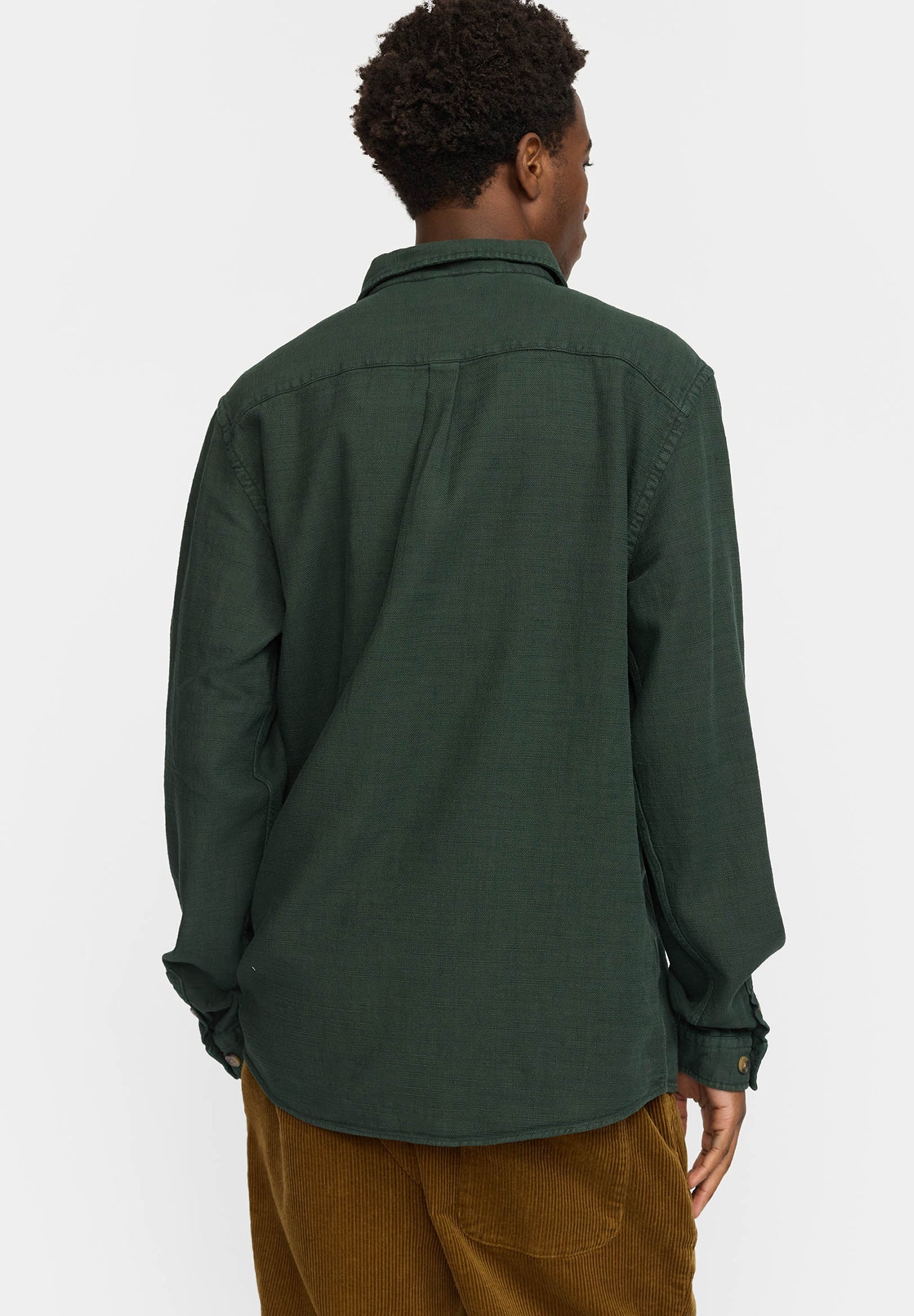 REVOLUTION - 3997 Casual Overshirt - Darkgreen - BACKYARD